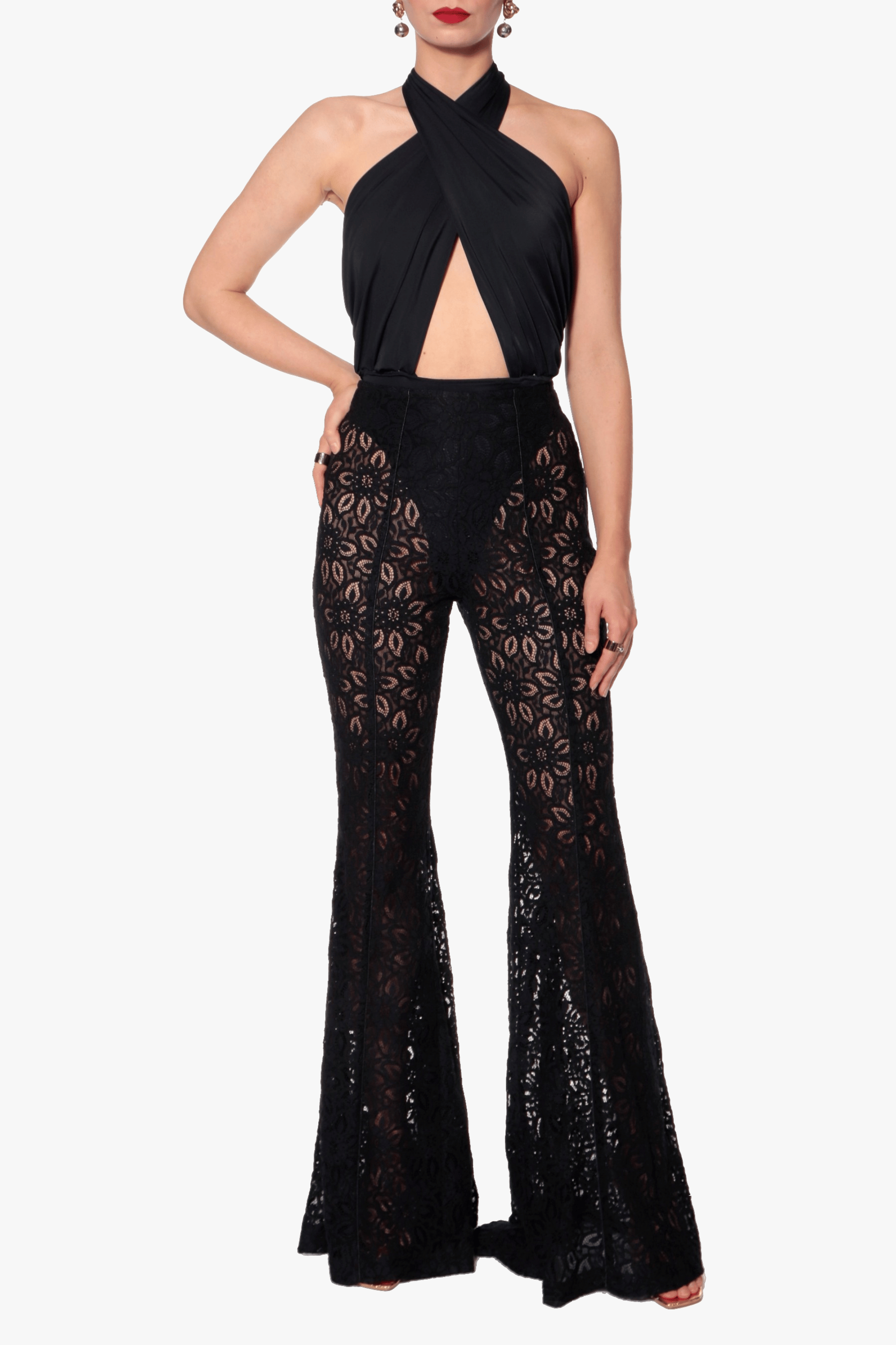 Body Suit Liv Black made by HALEWSKI