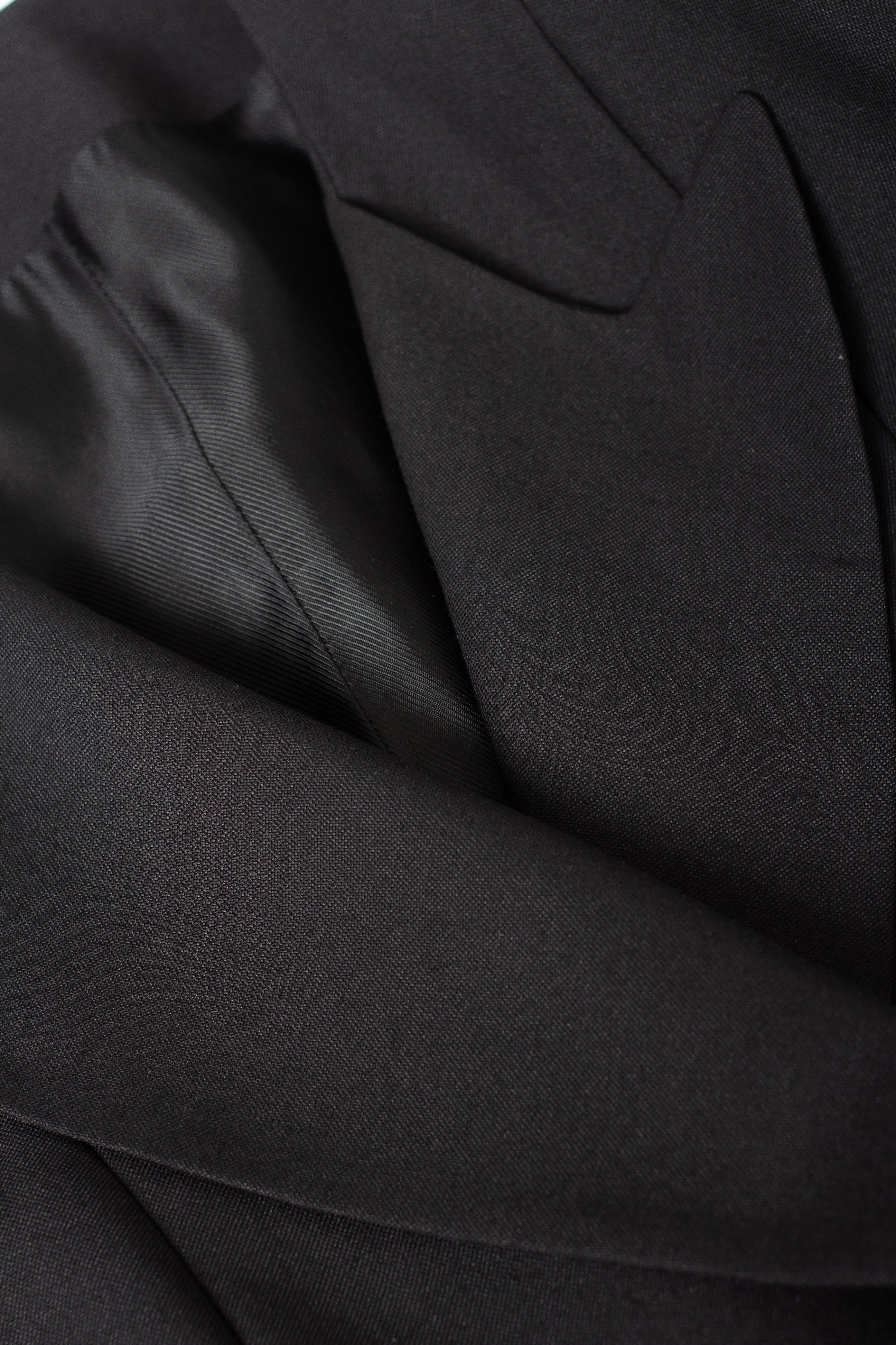 Panache black single-breasted blazer, Xo Xo made by Milla