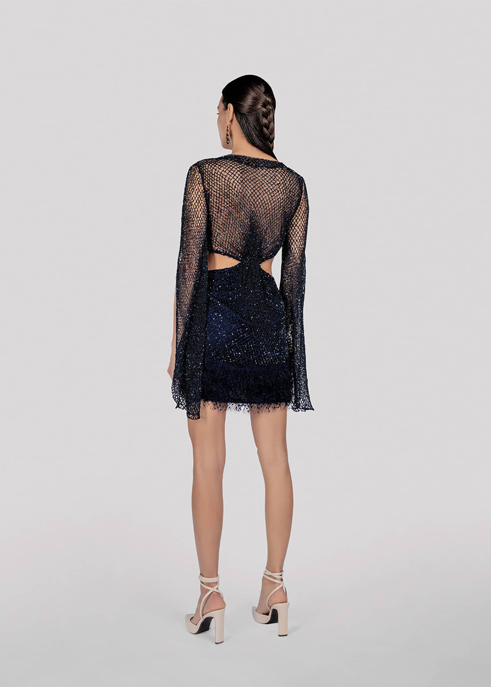 Blair cutout mini dress made by Monika Dimova