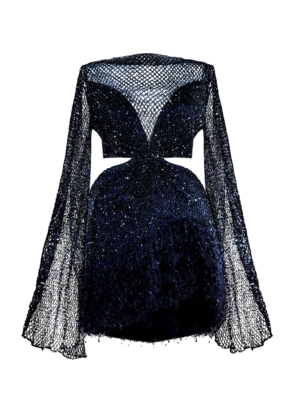 Blair cutout mini dress made by Monika Dimova