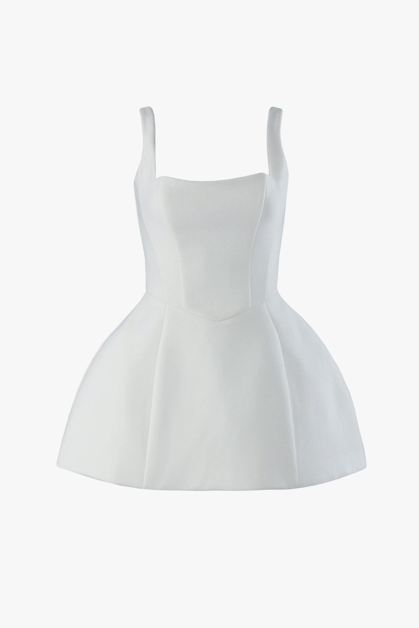 STRUCTURED CASHMERE DRESS made by Vestiaire d'un Oiseau Libre