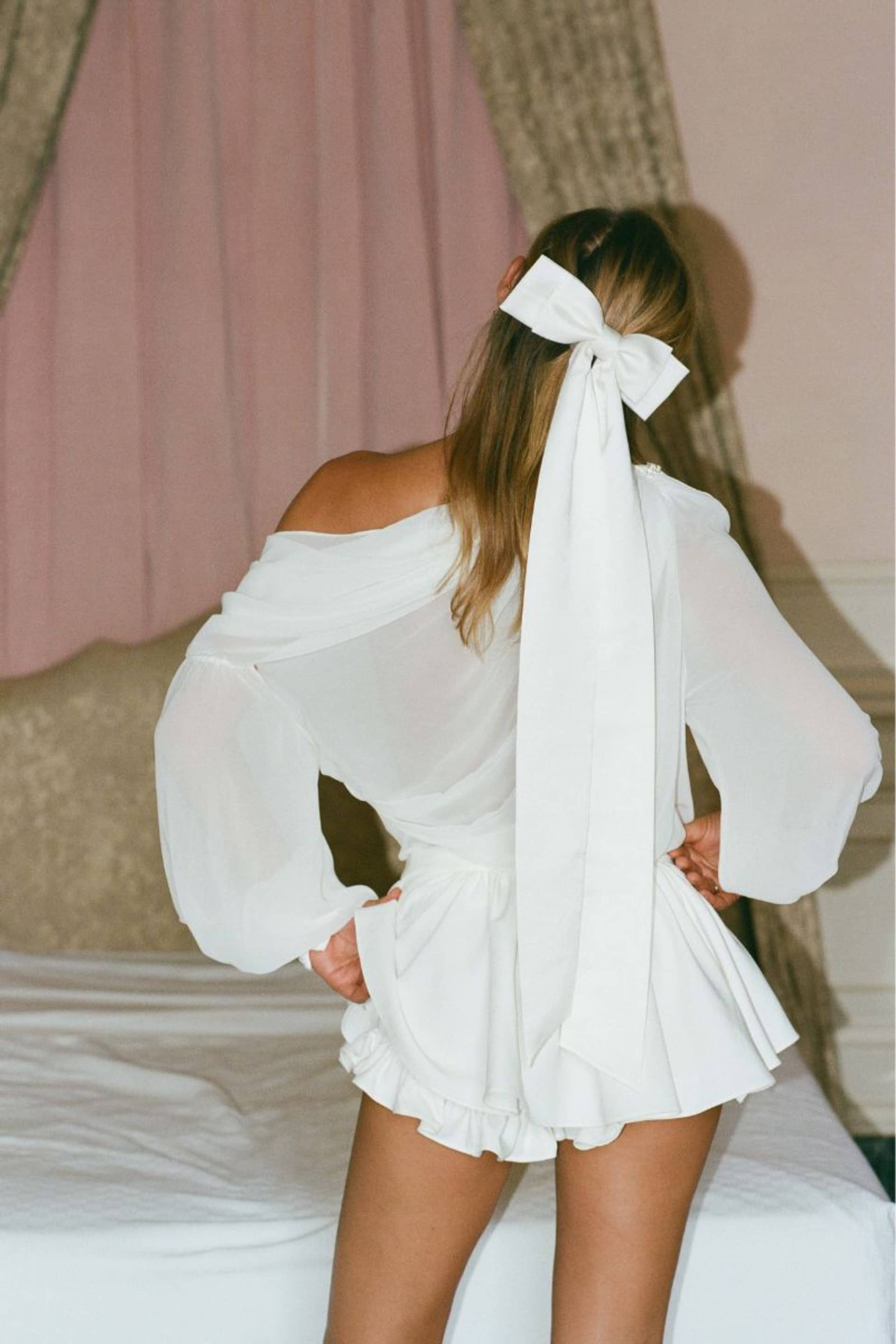 Demi Top (White) made by Nana Jacqueline