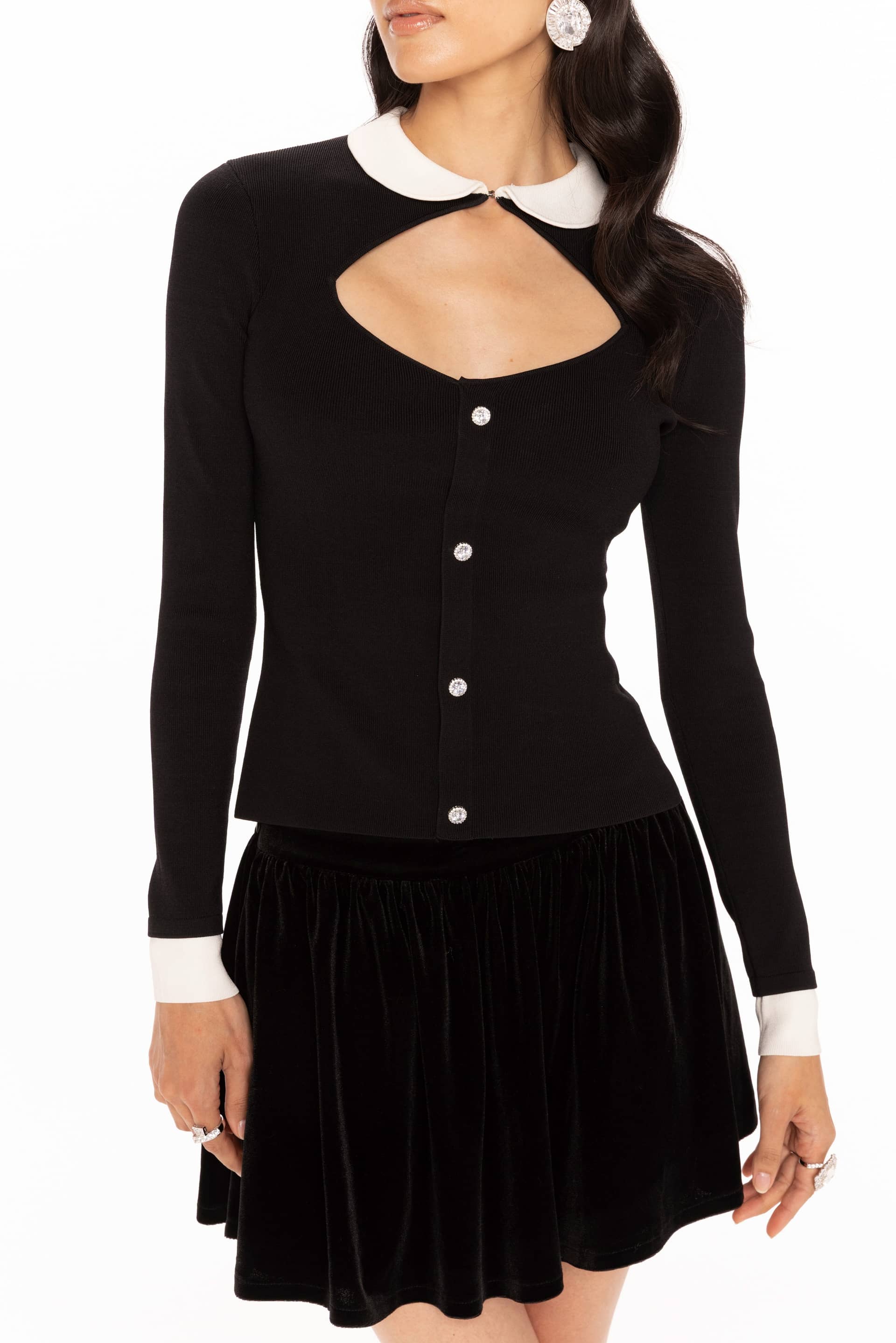 Isabella Knit Top made by Nana Jacqueline