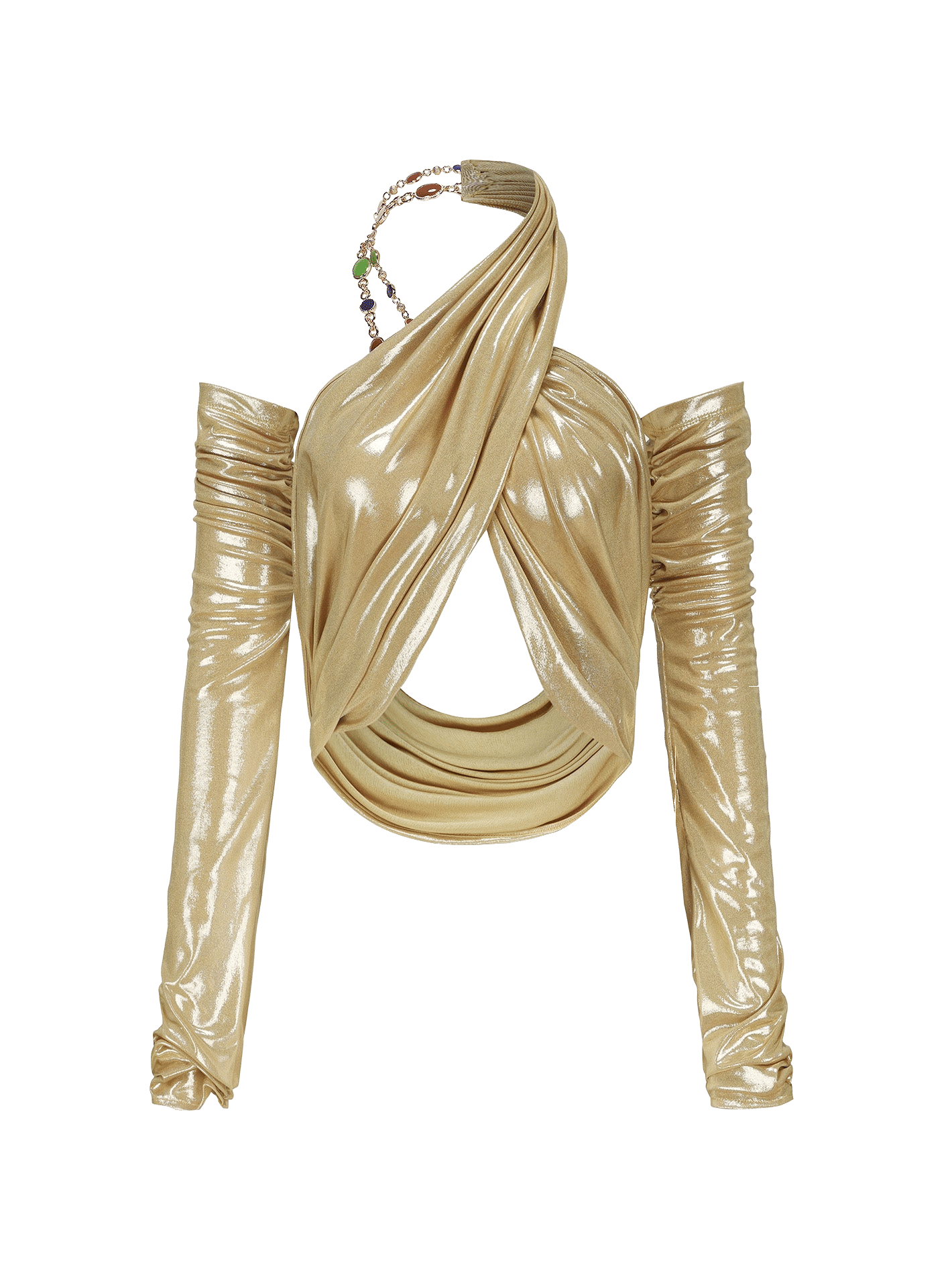 Amina Top (Gold) made by Nana Jacqueline