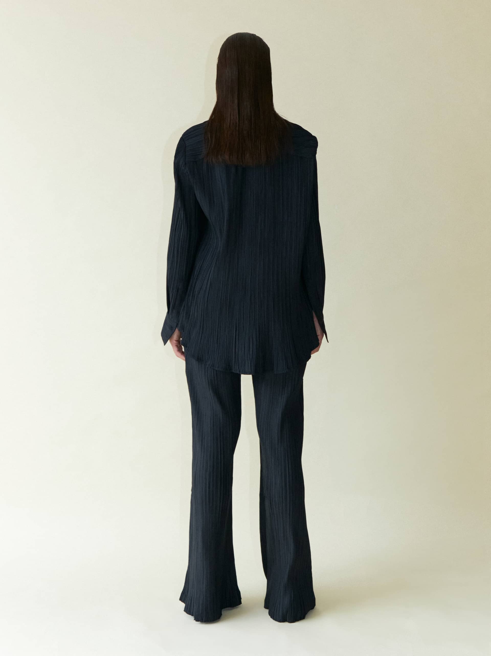 Tree Bark Classic Shirt - Dark Navy made by CAHAYA STUDIOS