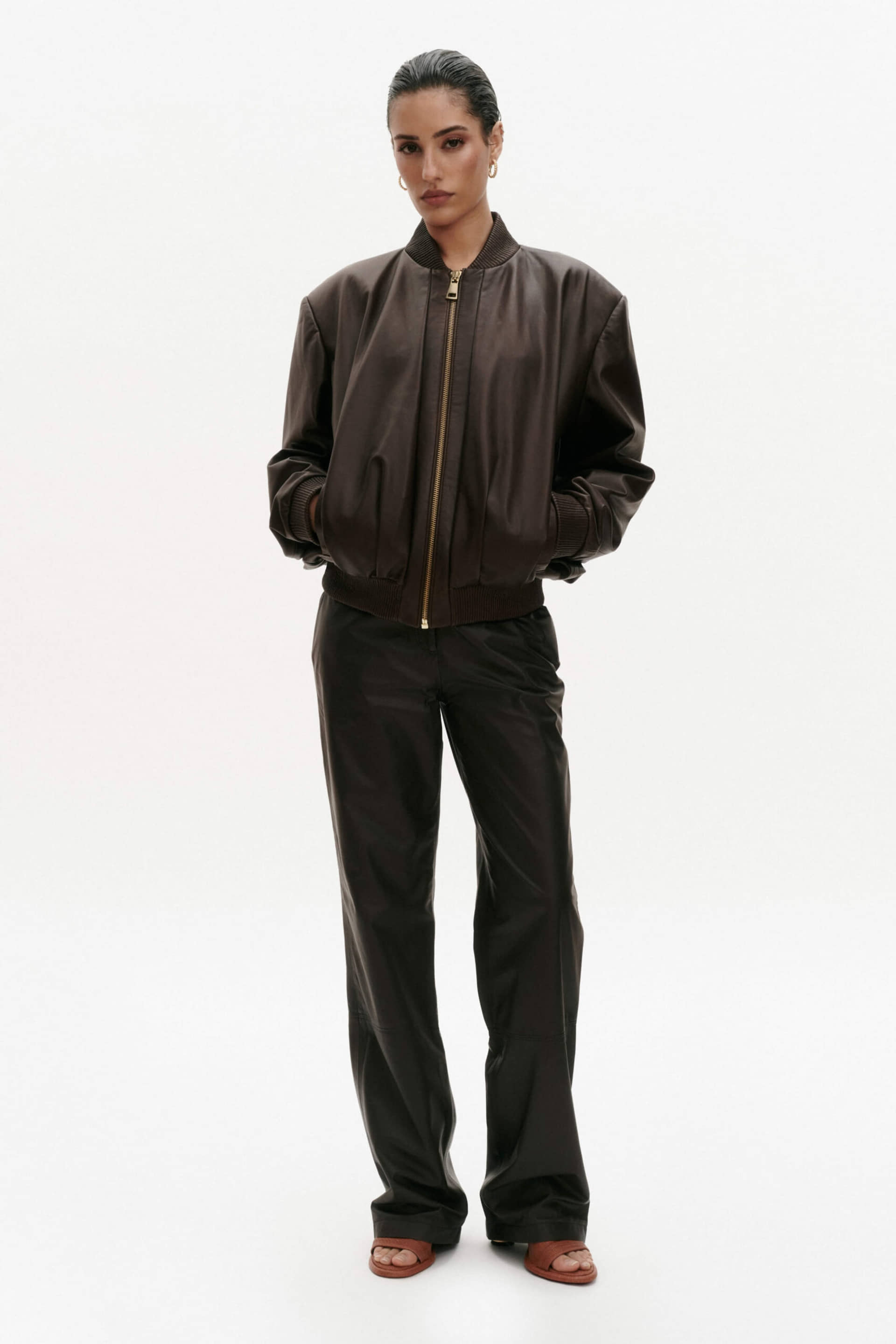 LEATHER PANTS made by BENU Studio