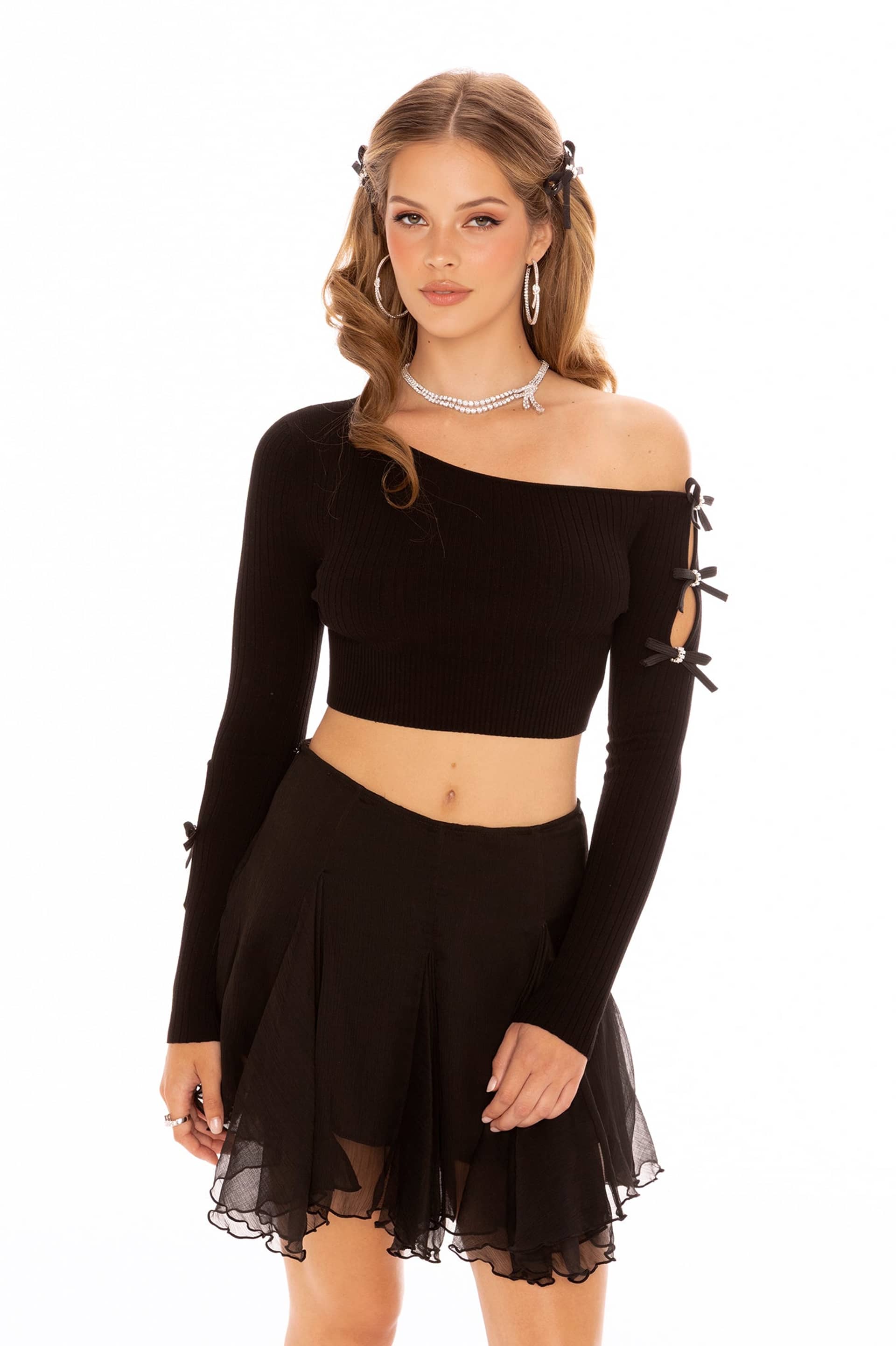 Zara Top (Black) made by Nana Jacqueline