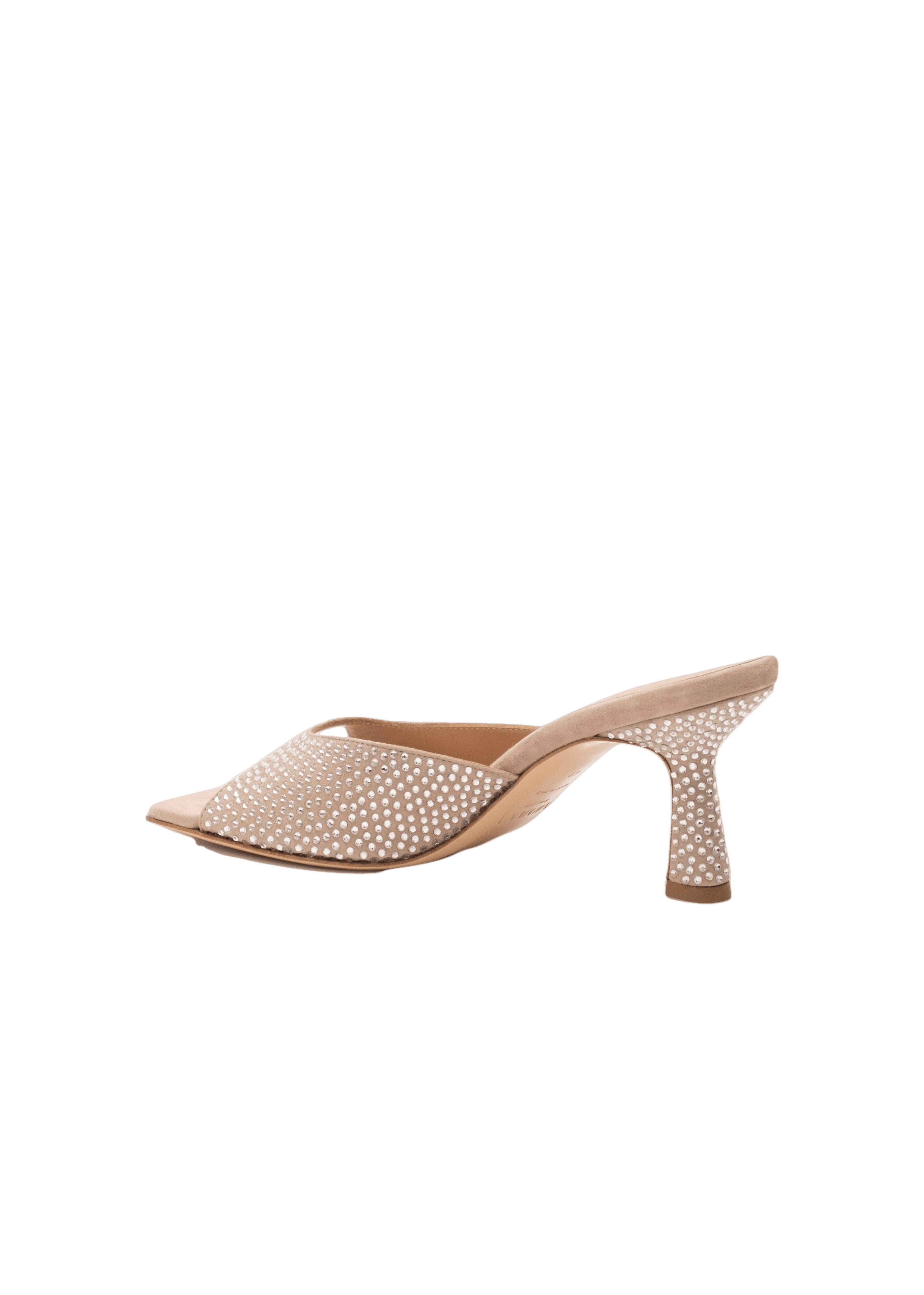 Leva Mules in Beige made by Miyana Berlin