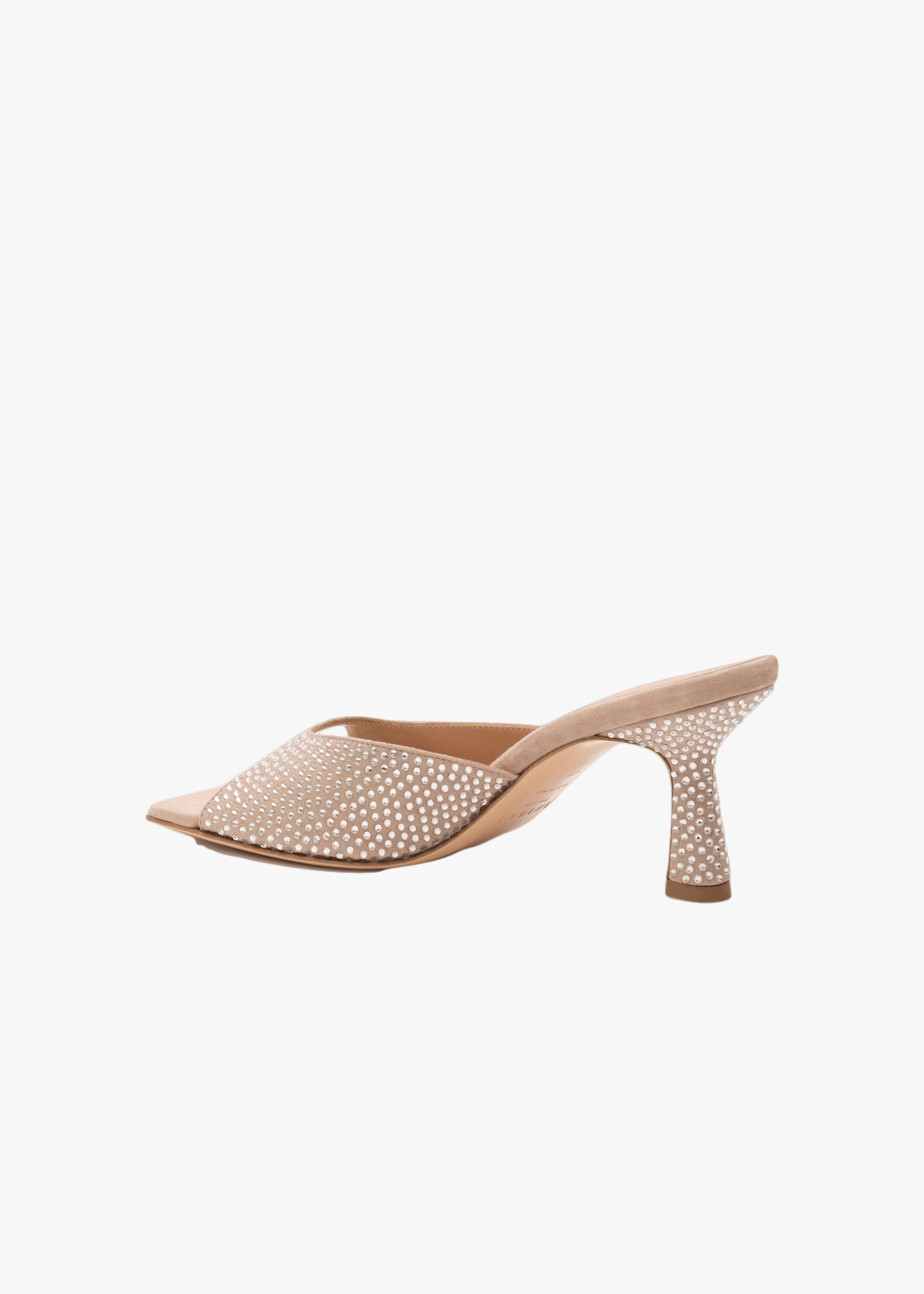 Leva Mules in Beige made by Miyana Berlin