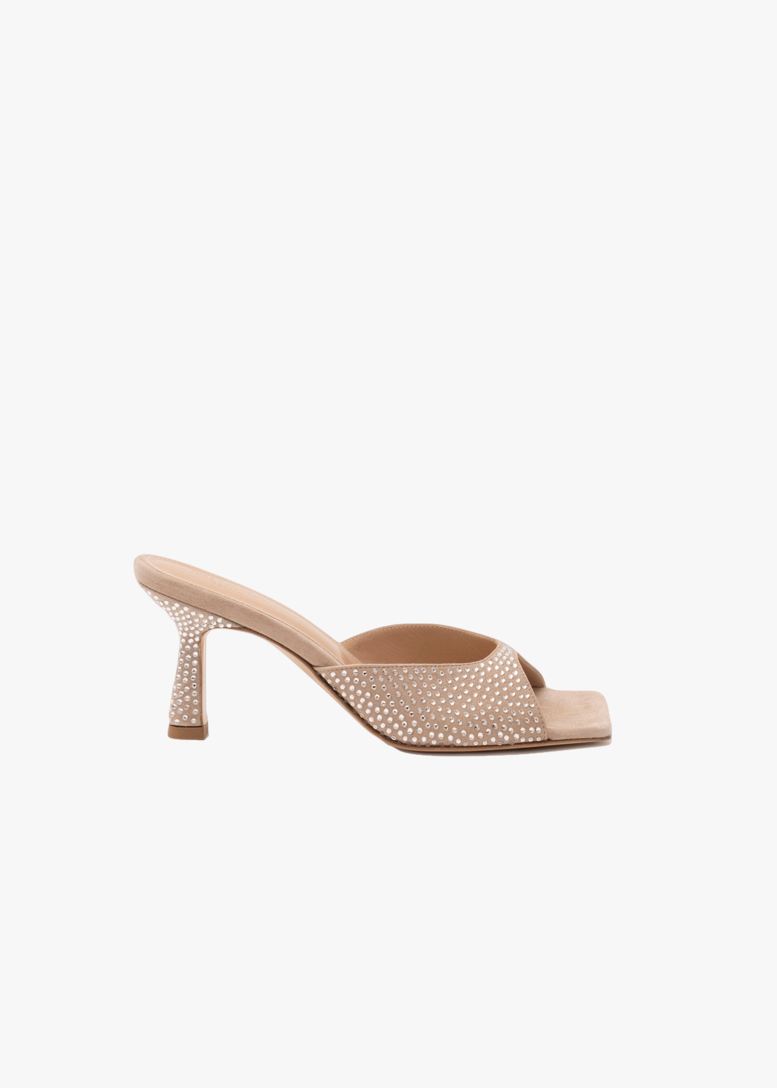 Leva Mules in Beige made by Miyana Berlin