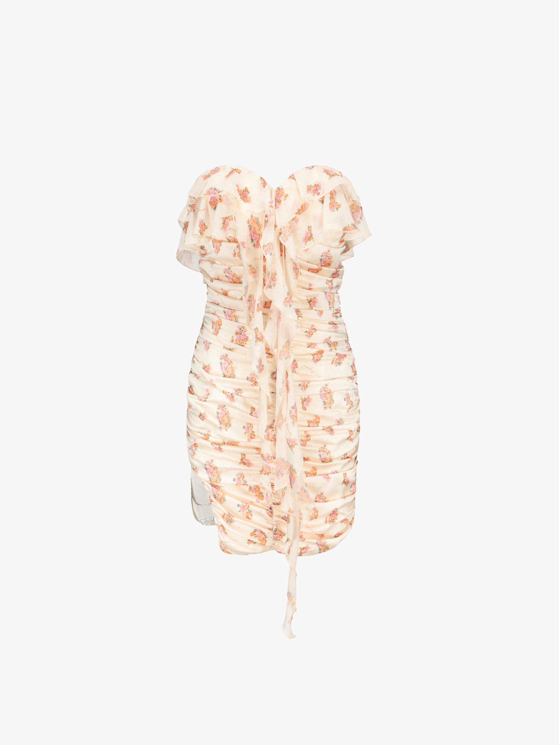 Bri Dress (Yellow) (Final Sale) in White made by Nana Jacqueline