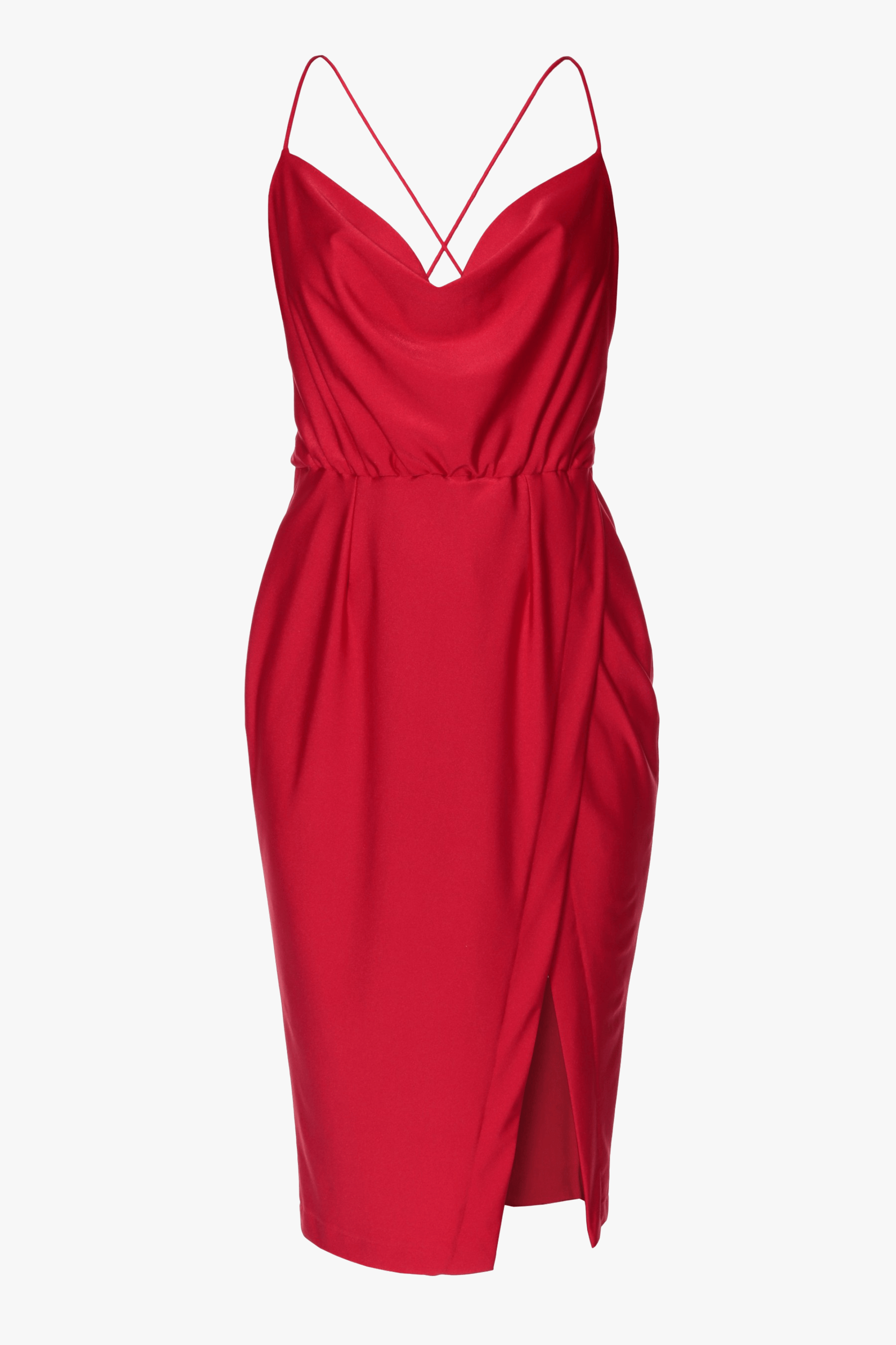 Dress Kim Red made by HALEWSKI