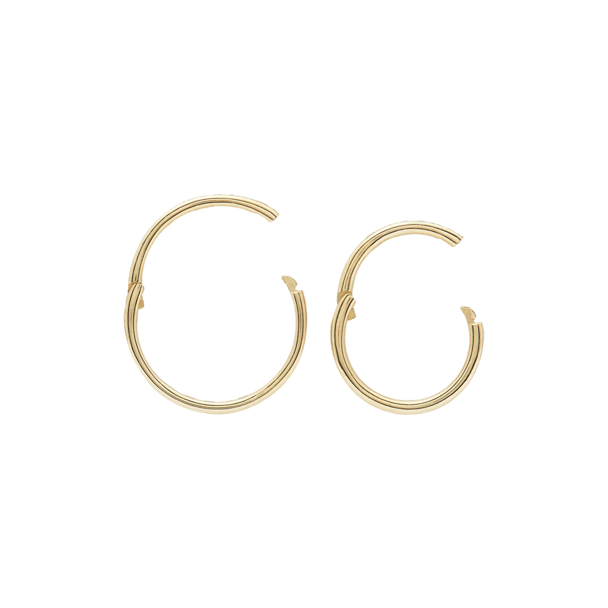 SEAMLESS CLICKER - YELLOW GOLD - 14mm made by ENNUI