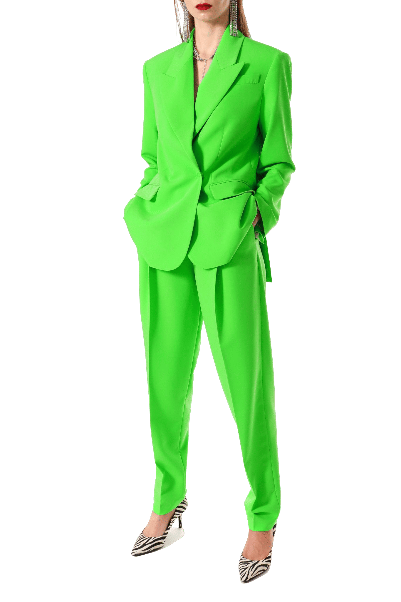 Pants Blake Green Flash made by HALEWSKI