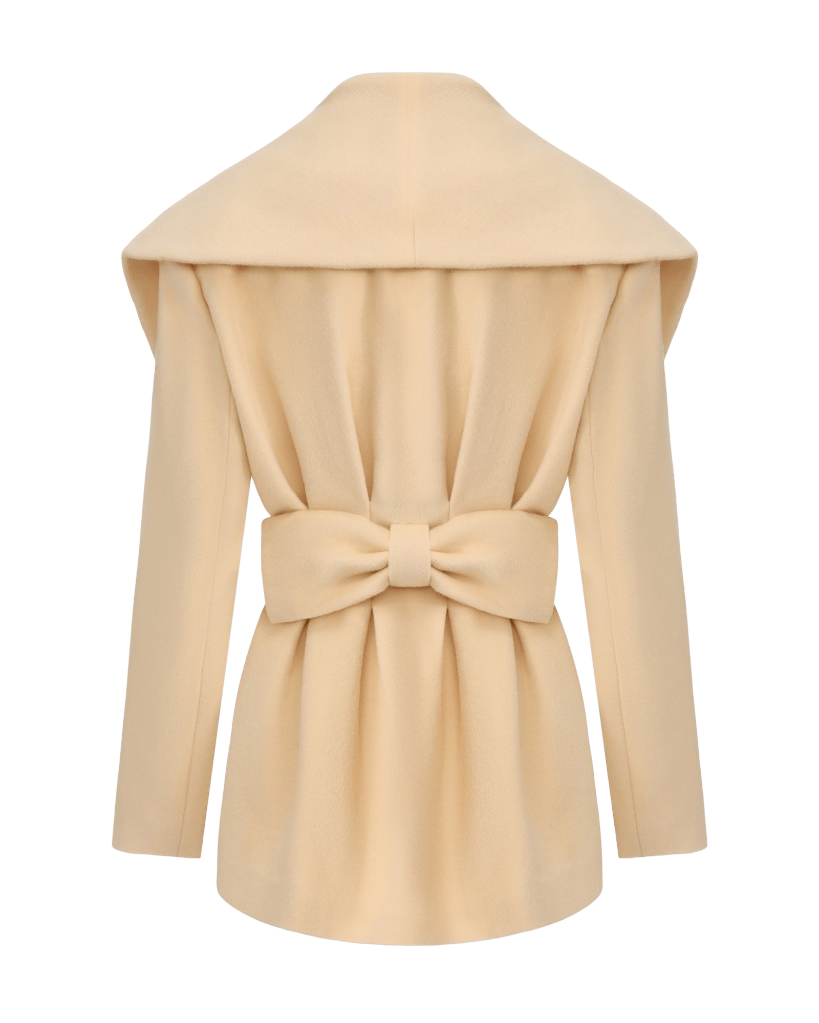 Victoria Bow Coat (Yellow) made by Nana Jacqueline