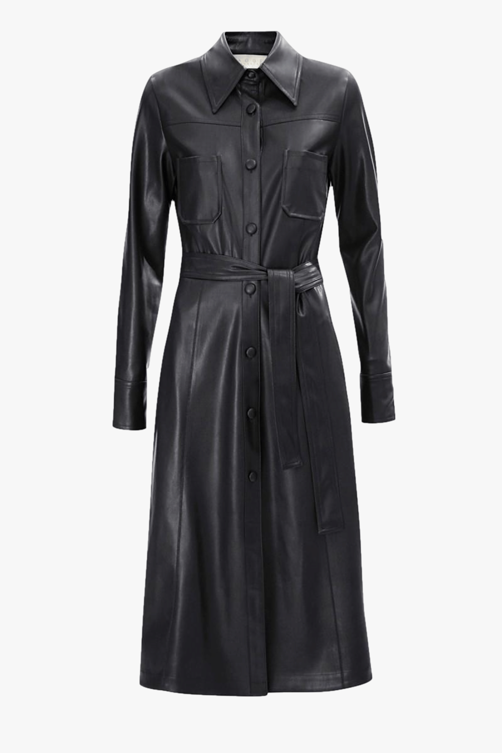 Dress Alexandra Cynical Black in Black made by HALEWSKI