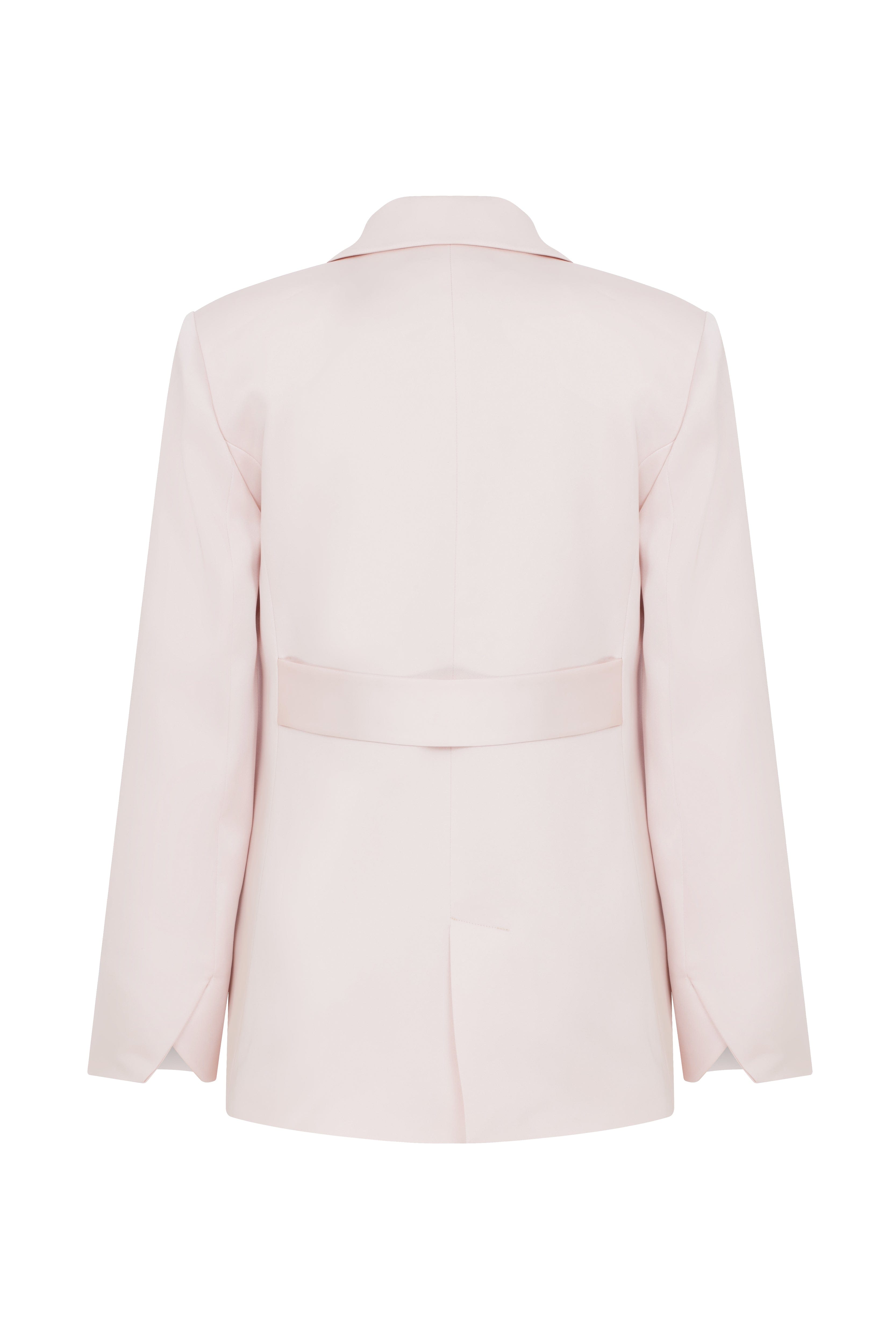 Elodie Blazer In Cloud Pink made by Nazli Ceren