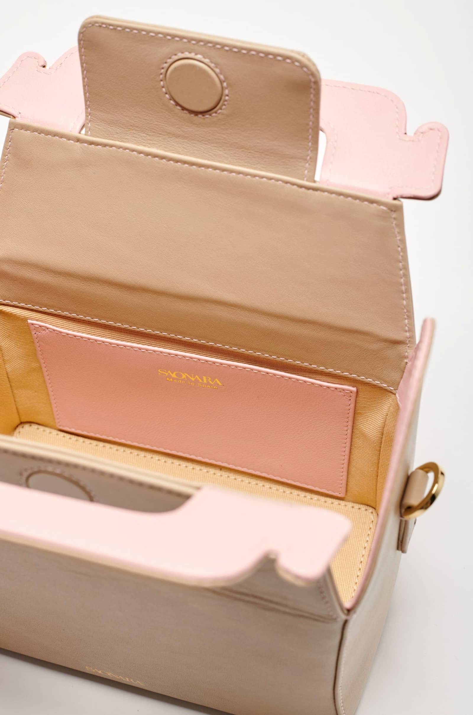 SAONARA KUKITO TAUPE/PEONIA PIEL made by Saonara