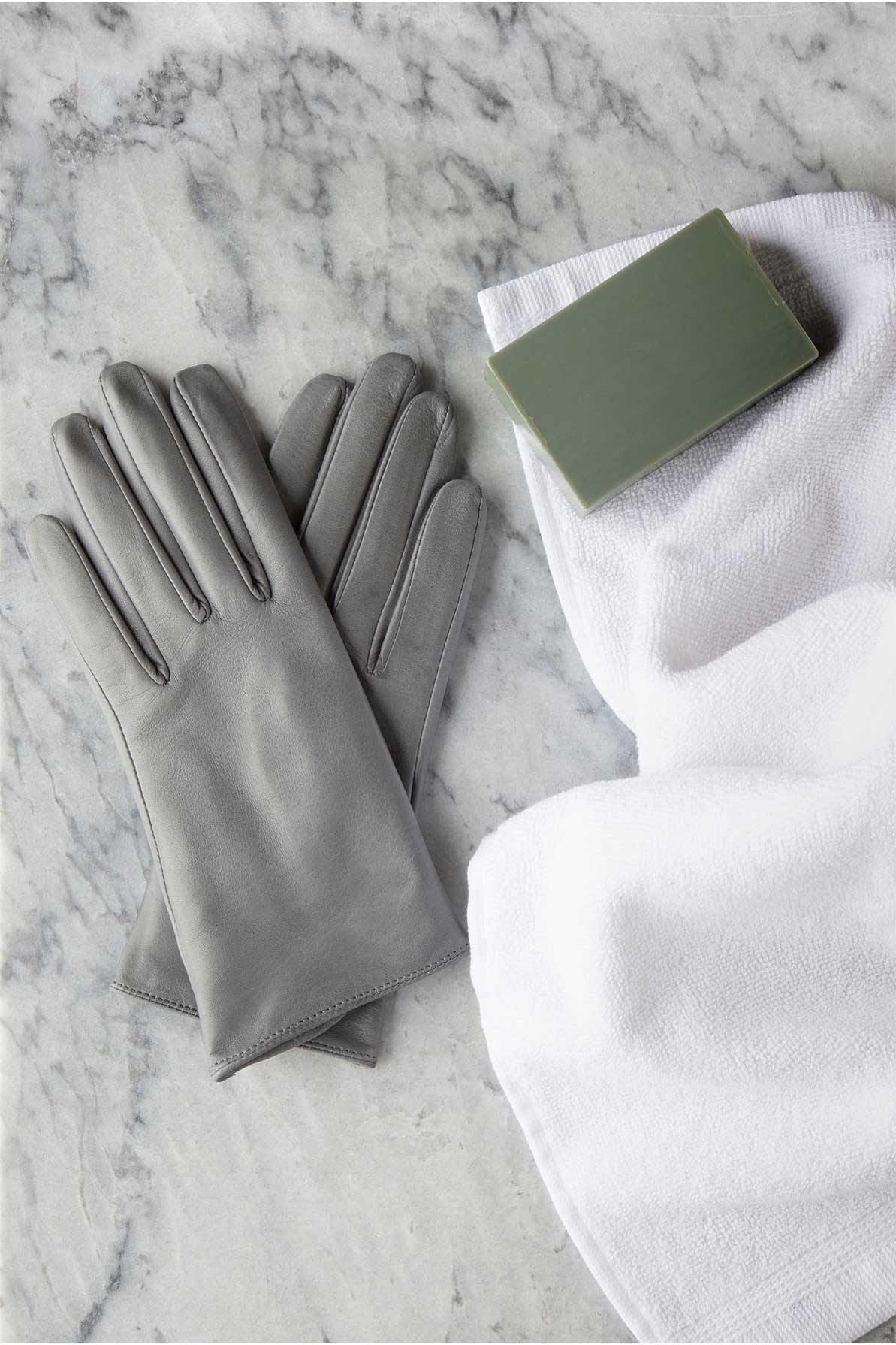Washable Leather Grey made by Handsome Stockholm