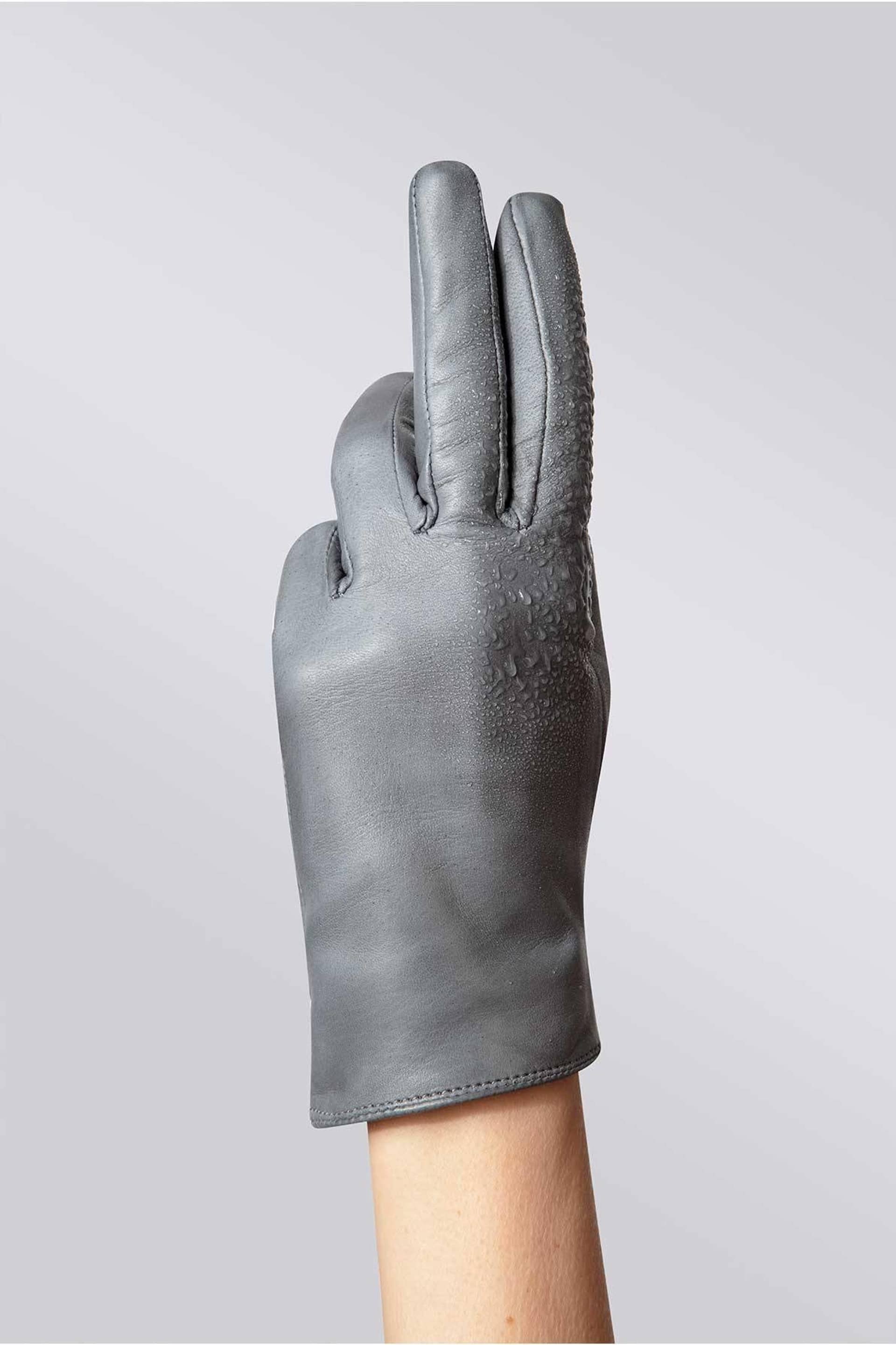 Washable Leather Grey made by Handsome Stockholm