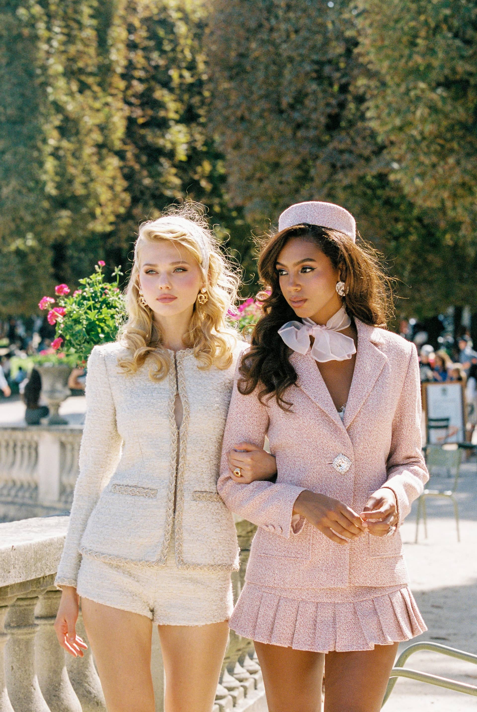 Evelyn Tweed Shorts made by Nana Jacqueline