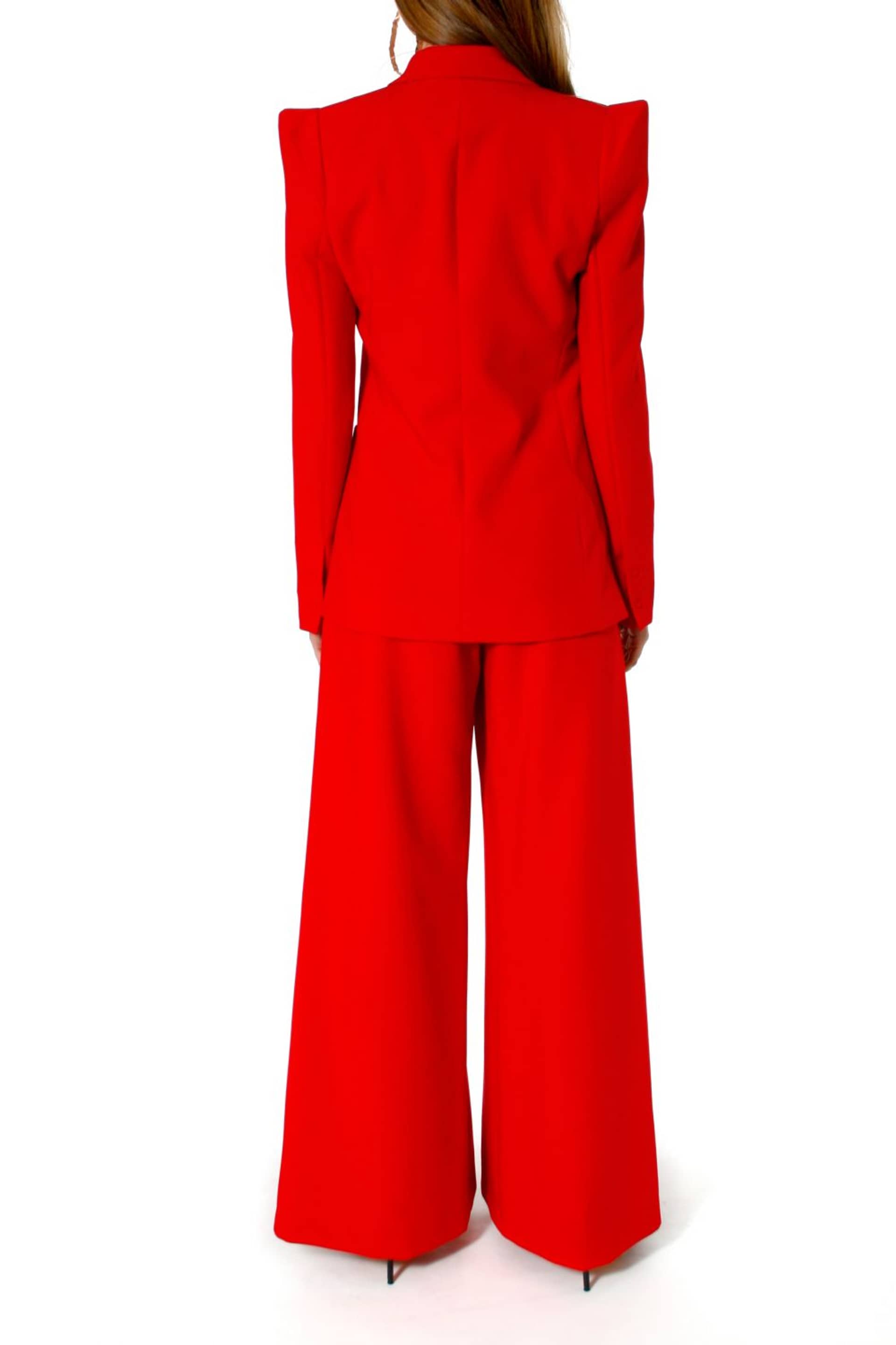 Blazer Samantha True Red in Red made by HALEWSKI