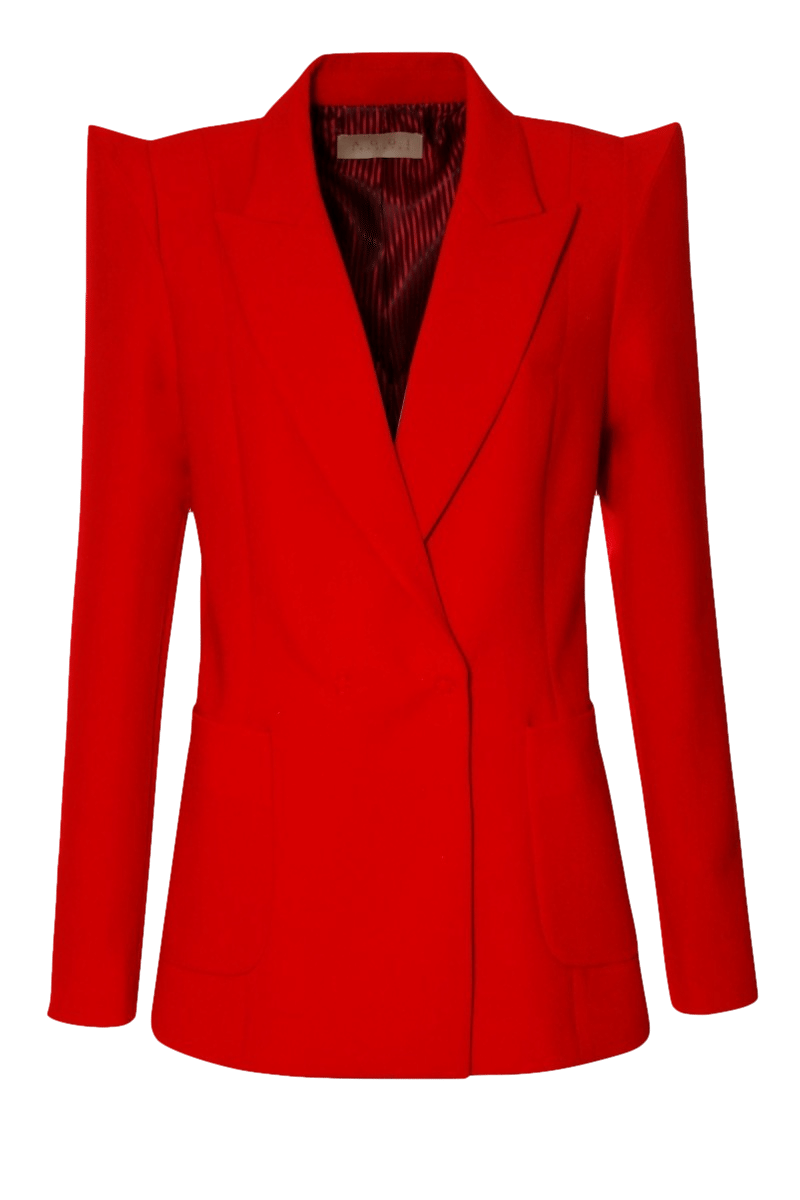 Blazer Samantha True Red in Red made by HALEWSKI