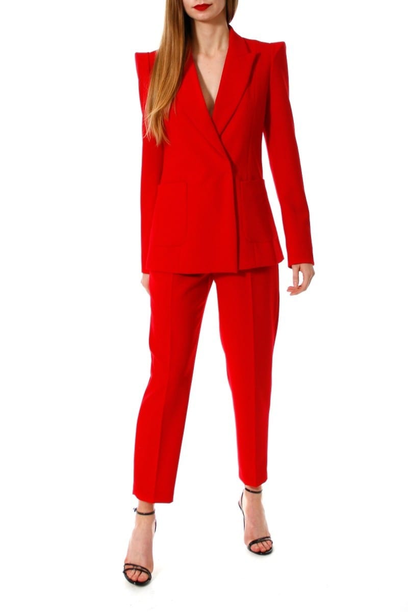 Blazer Samantha True Red in Red made by HALEWSKI