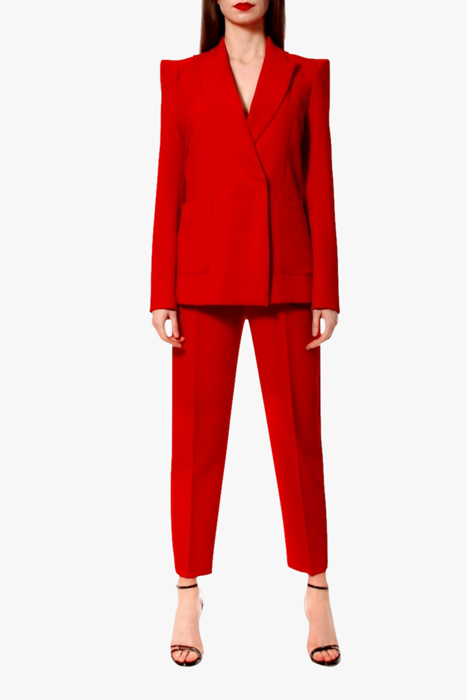 Blazer Samantha True Red in Red made by HALEWSKI