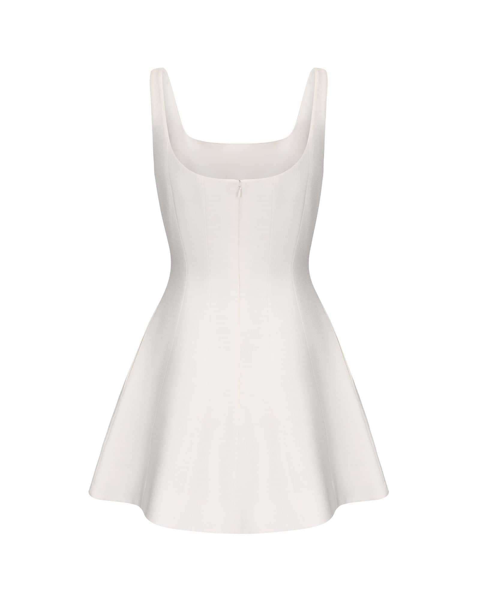 Marianne Dress (White) made by Nana Jacqueline