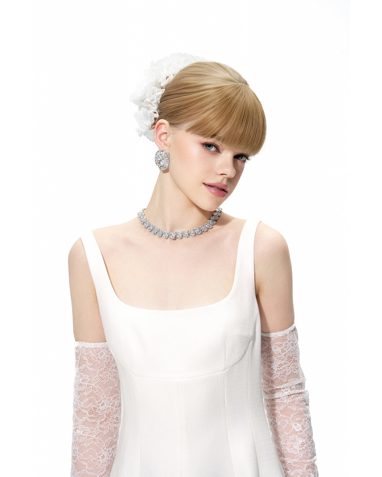 Marianne Dress (White) made by Nana Jacqueline