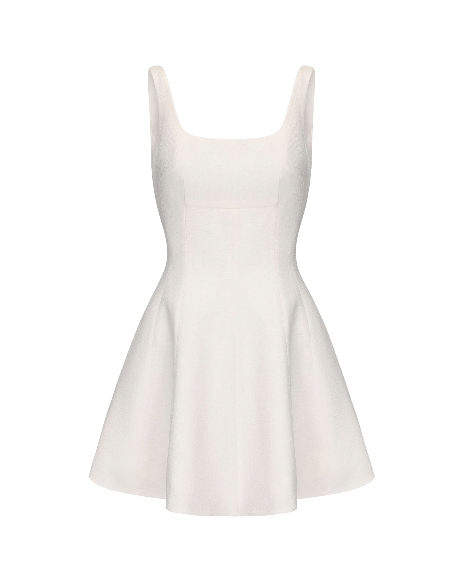 Marianne Dress (White) made by Nana Jacqueline