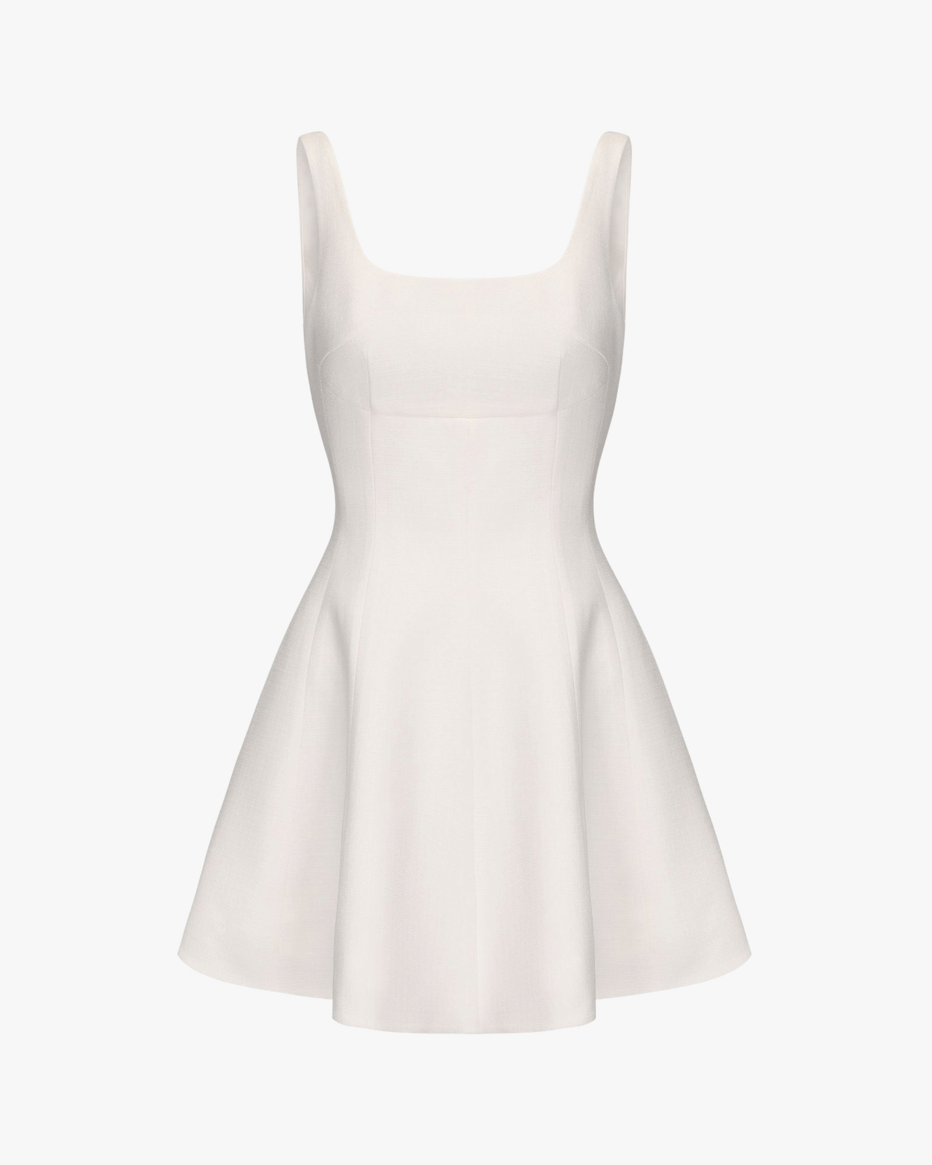 Marianne Dress (White) made by Nana Jacqueline