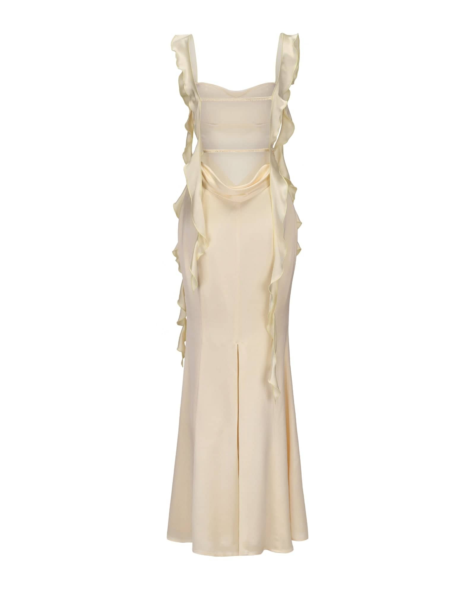 Caroline Dress (Yellow) made by Nana Jacqueline