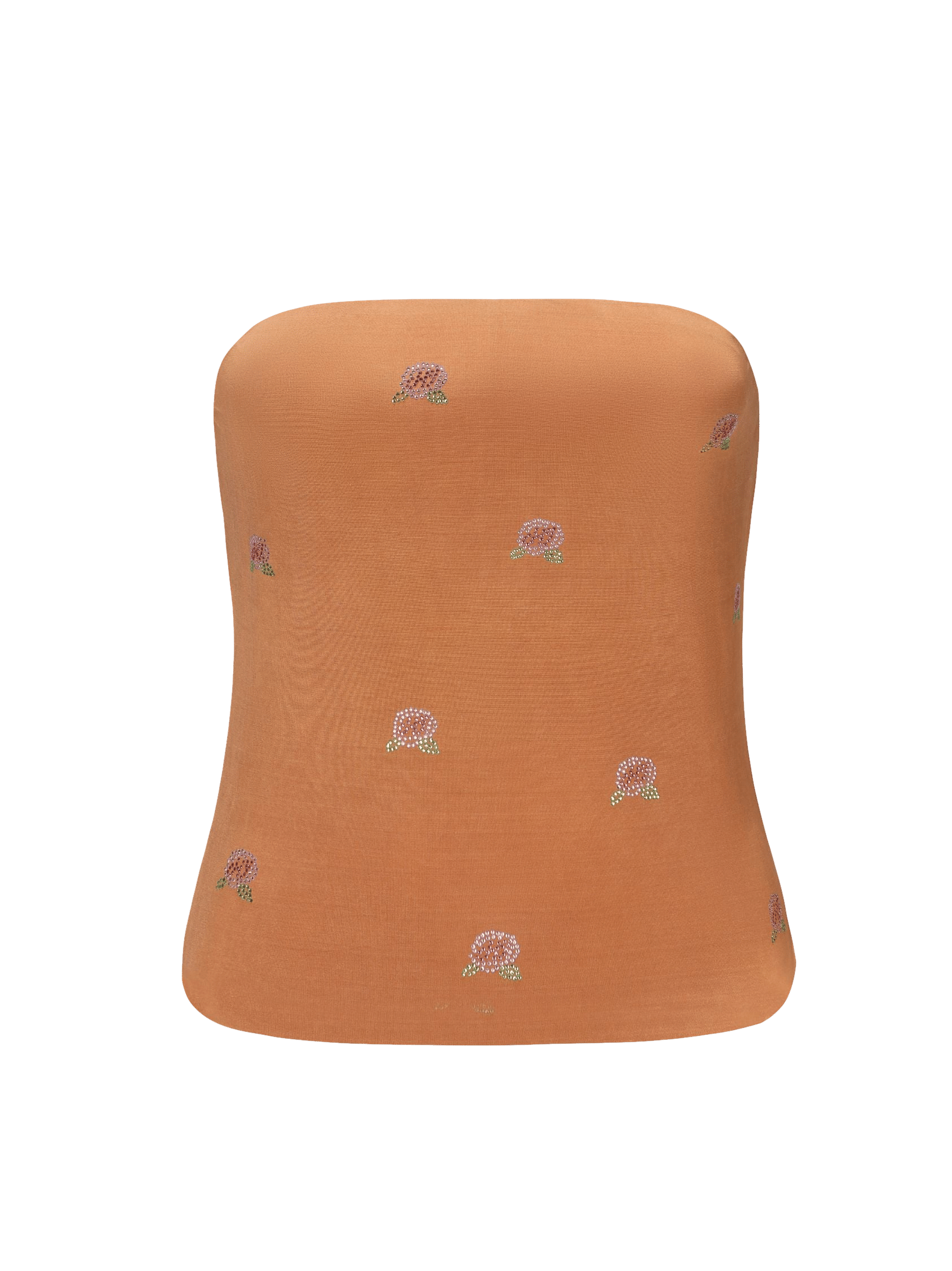 Rosana Embroidered Top (Brown) (Final Sale) in Brown made by Nana Jacqueline