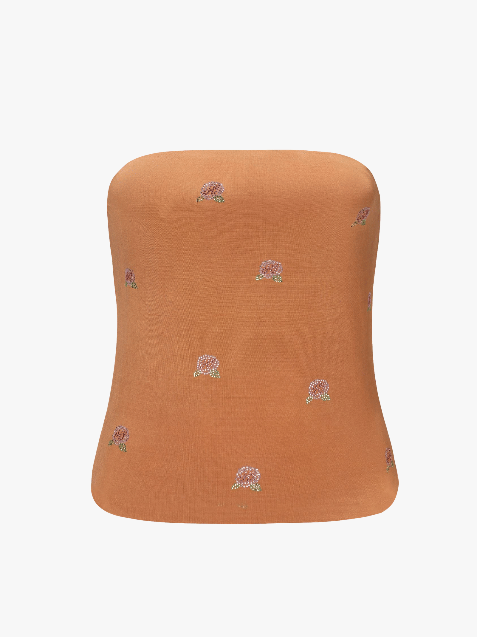 Rosana Embroidered Top (Brown) (Final Sale) in Brown made by Nana Jacqueline