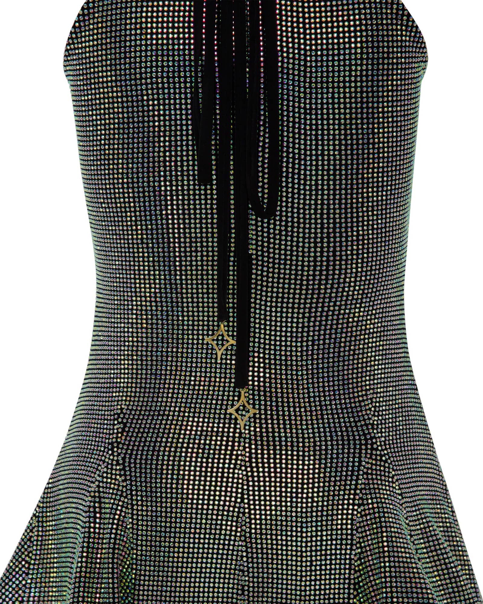 Crystal Mini Dress made by ONORI