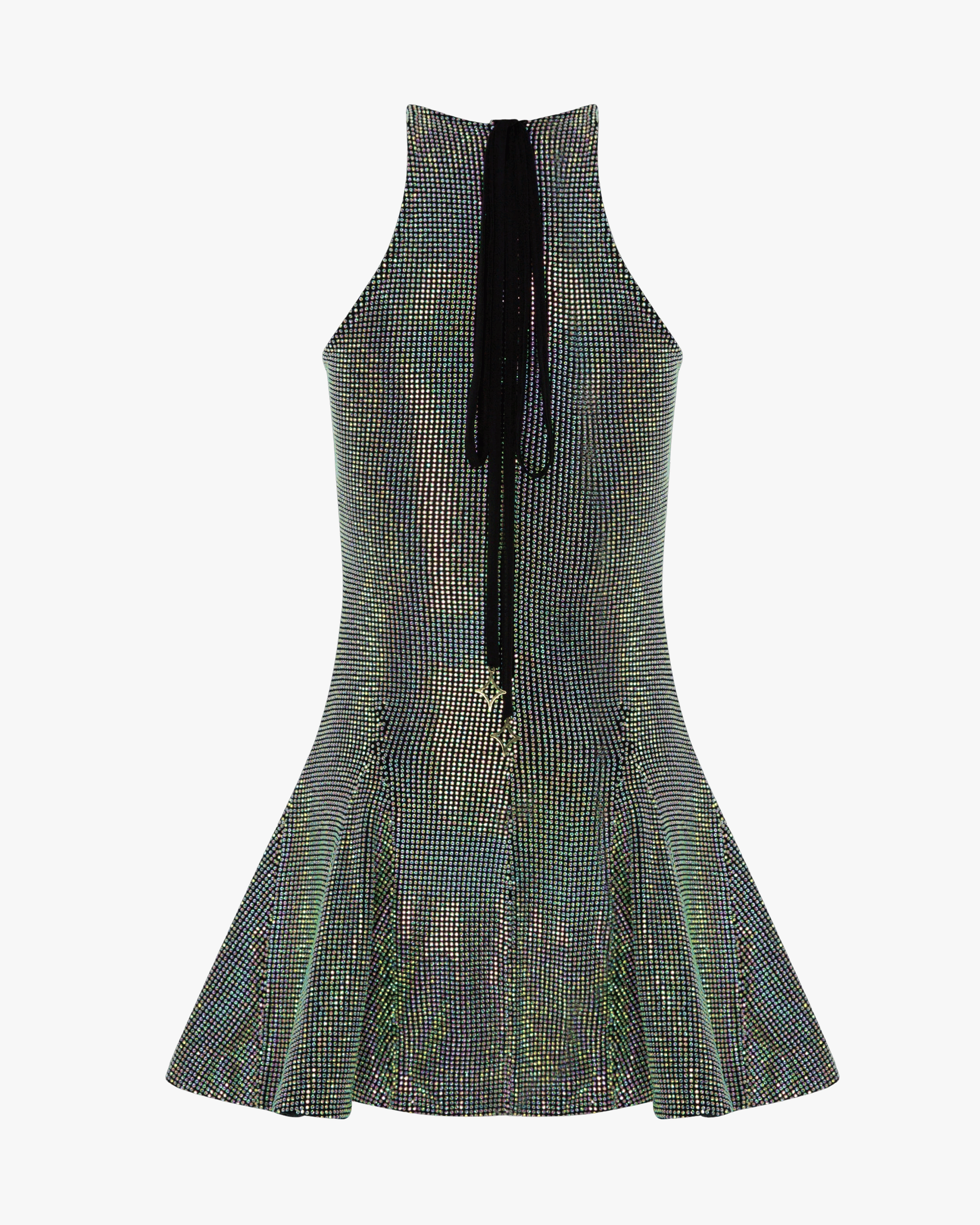 Crystal Mini Dress made by ONORI