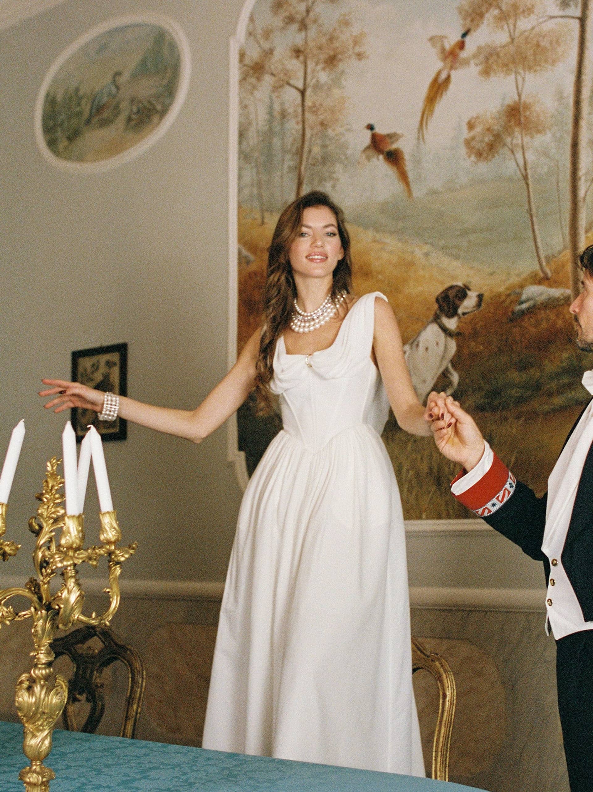 Vivian Dress (White) made by Nana Jacqueline