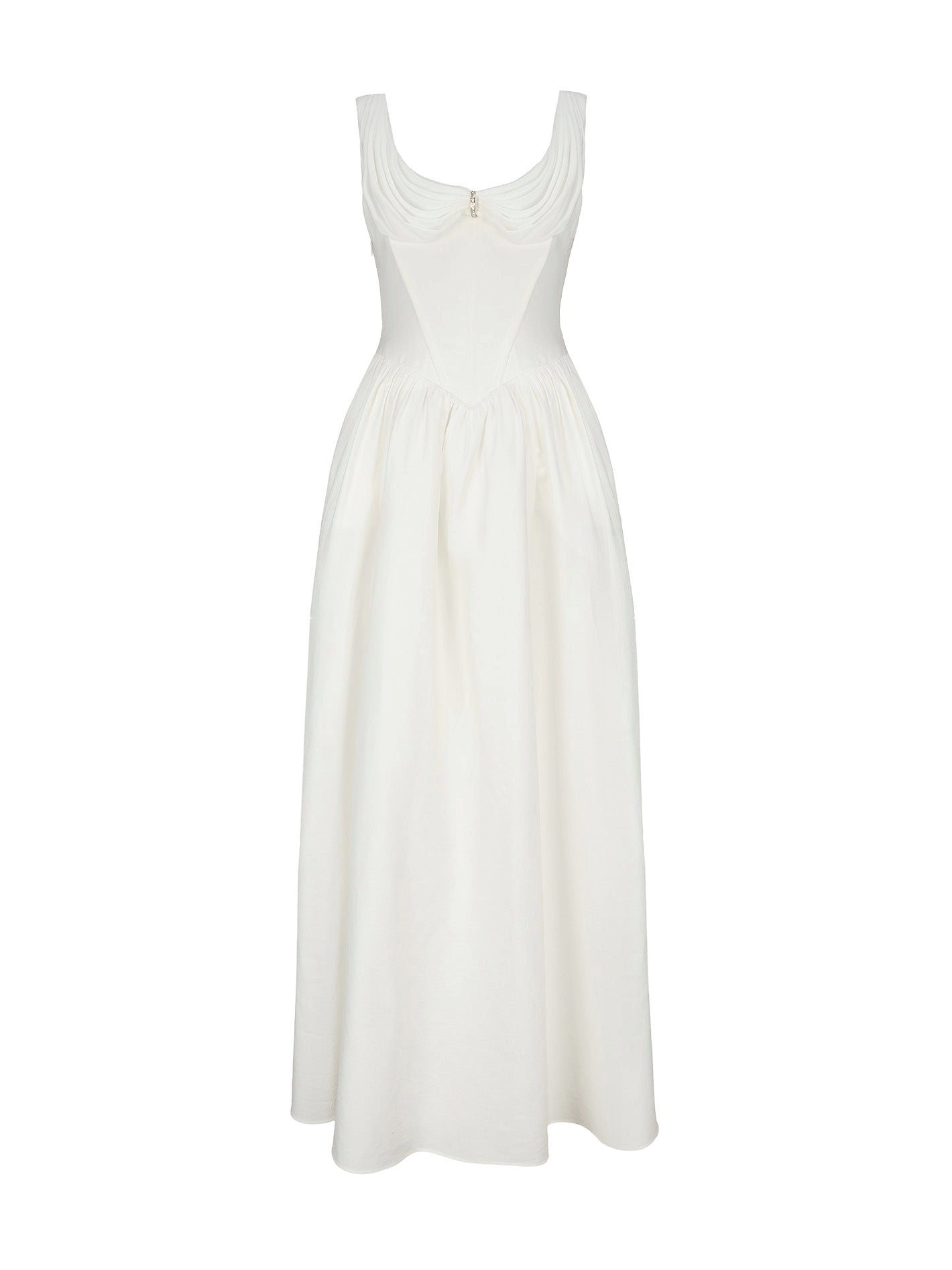 Vivian Dress (White) made by Nana Jacqueline