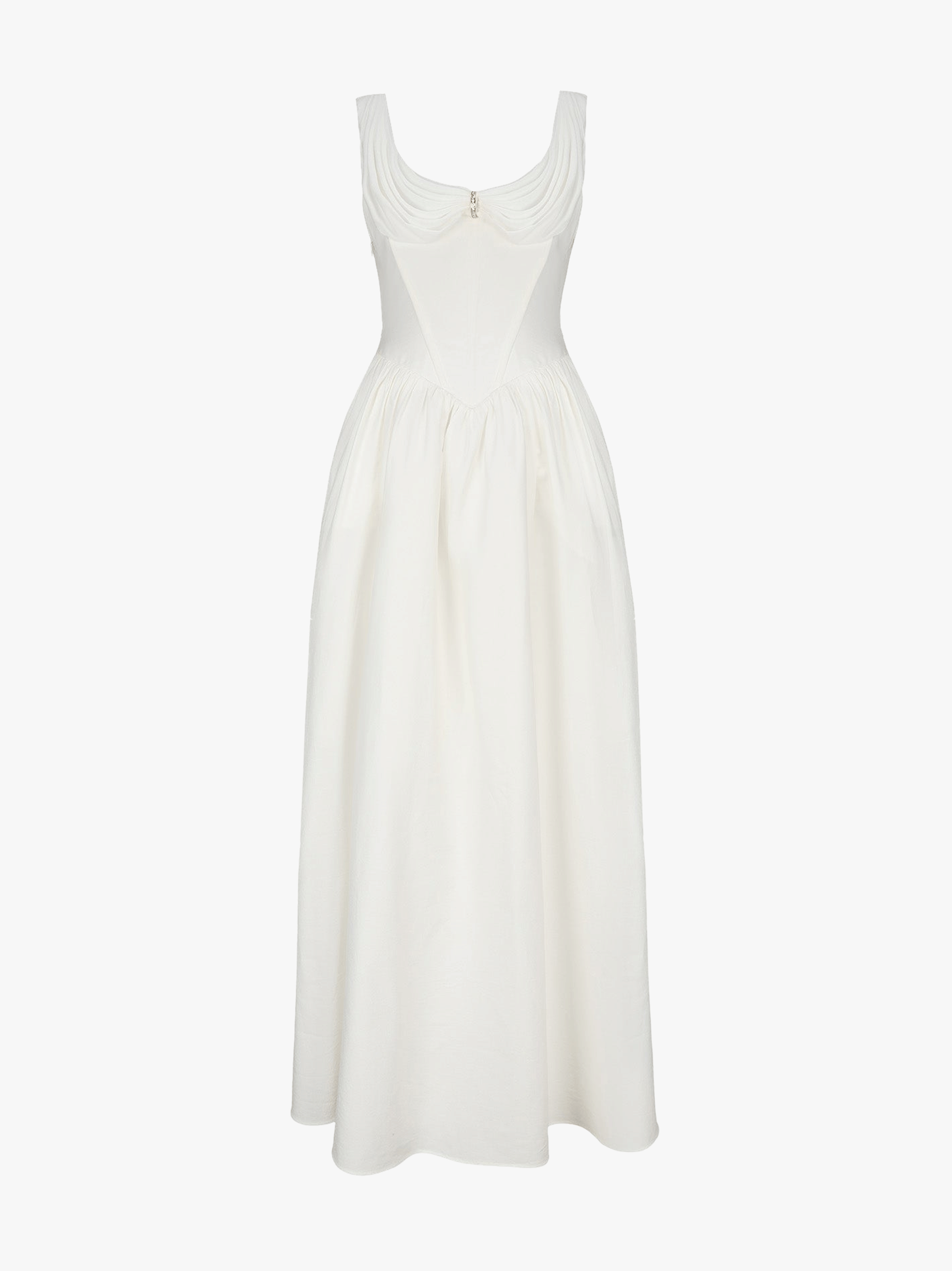 Vivian Dress (White) made by Nana Jacqueline