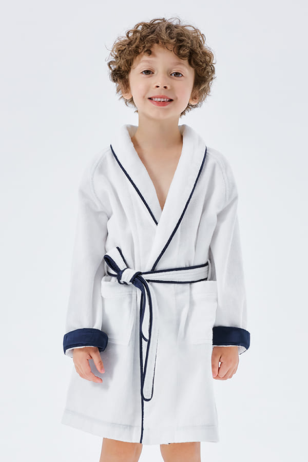 Brimmy Silk Terry Kid's Robe made by MANITO