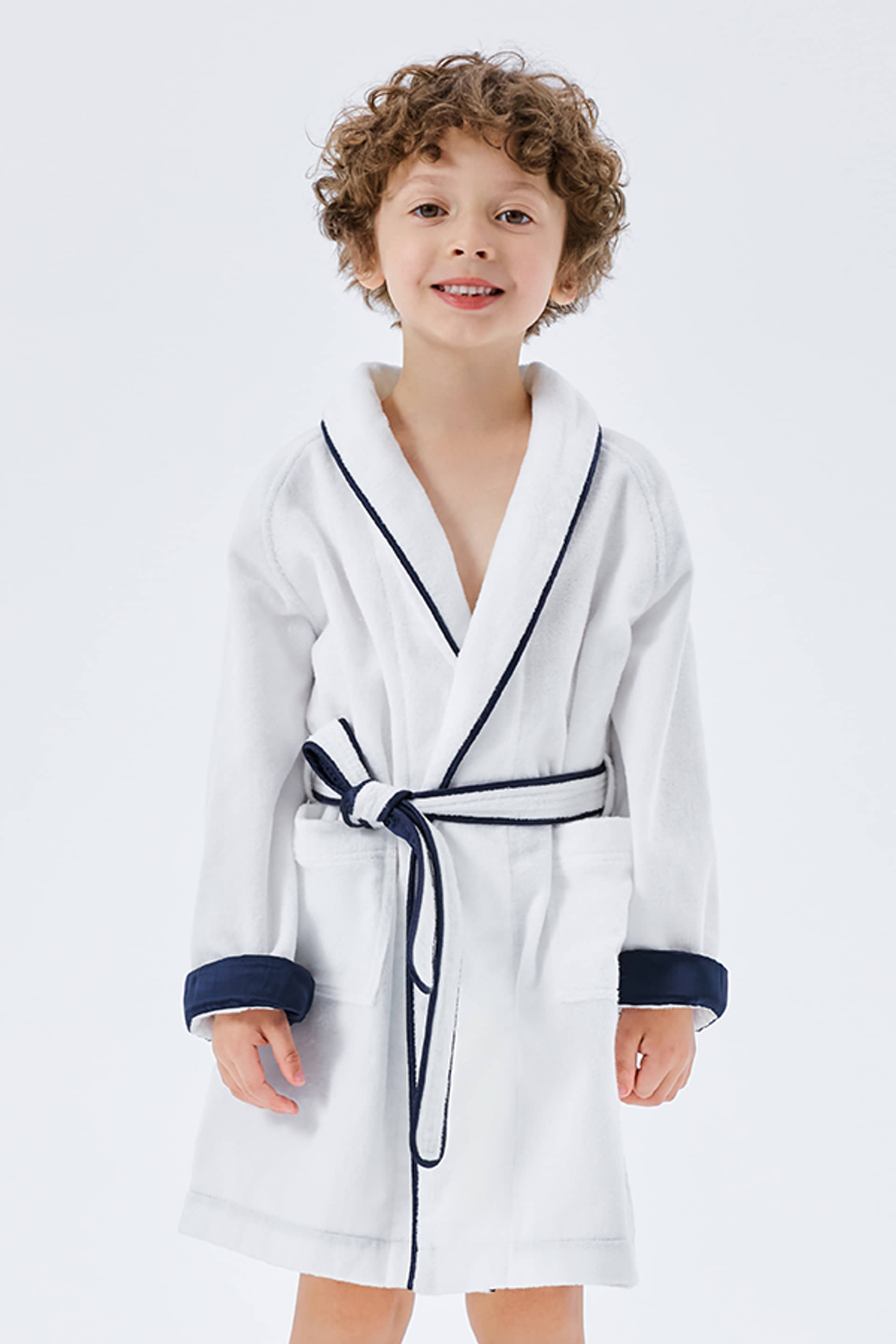 Brimmy Silk Terry Kid's Robe made by MANITO