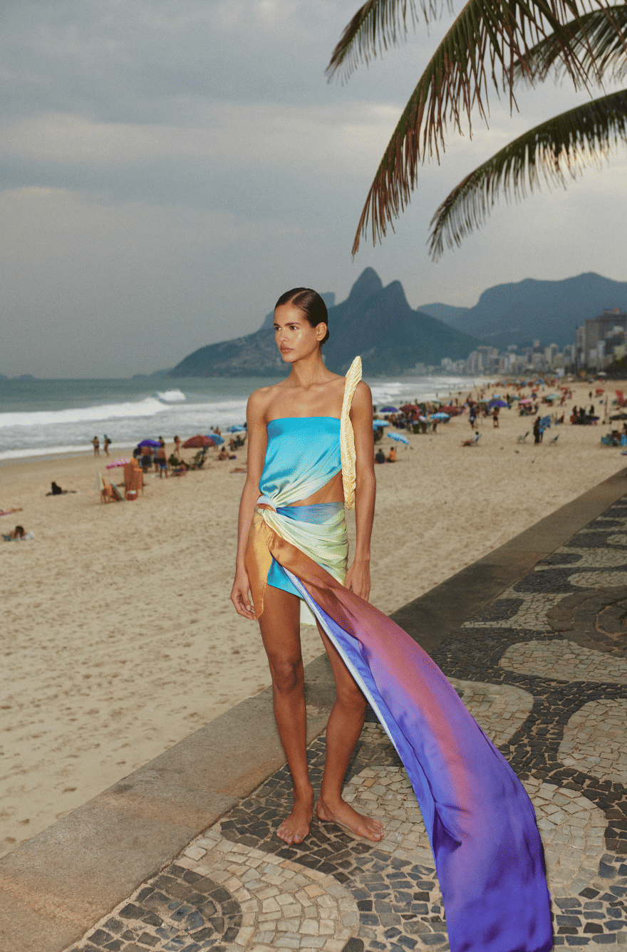 Mar Dress in Multi color made by BAOBAB