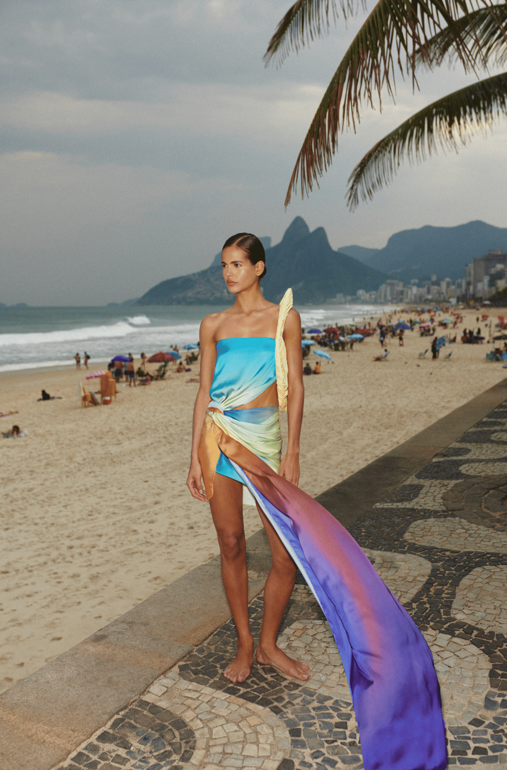 Mar Dress in Multi color made by BAOBAB