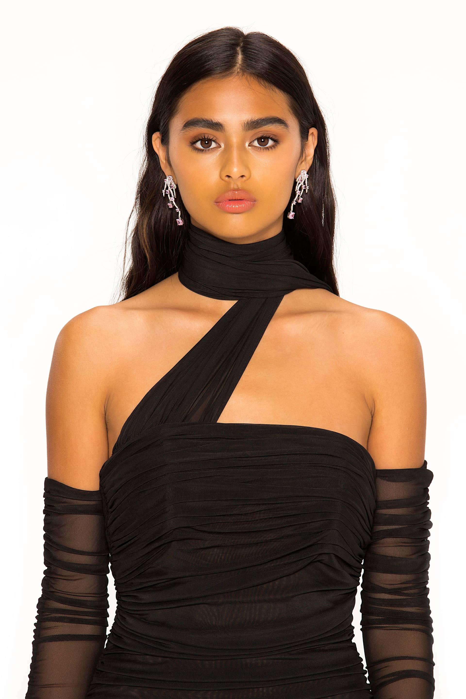 Gia Dress (Black) made by Nana Jacqueline