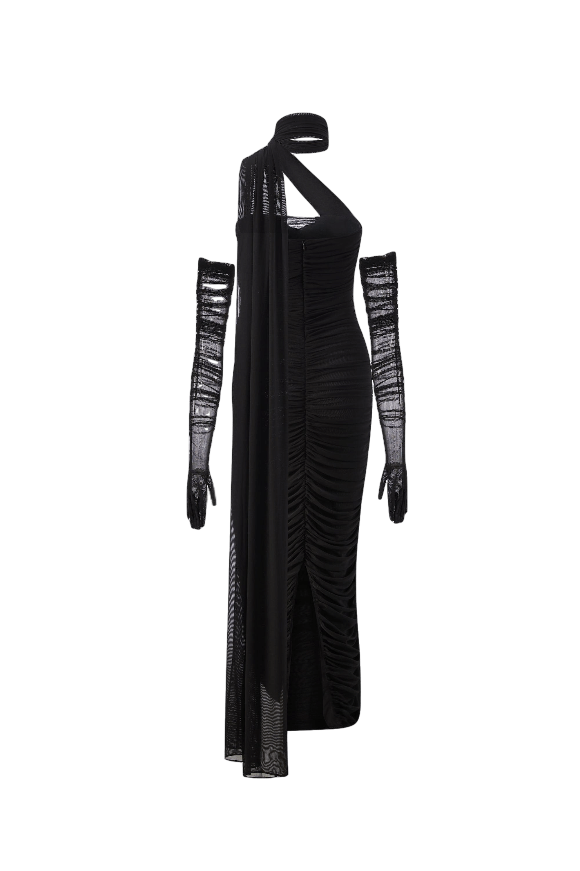 Gia Dress (Black) made by Nana Jacqueline