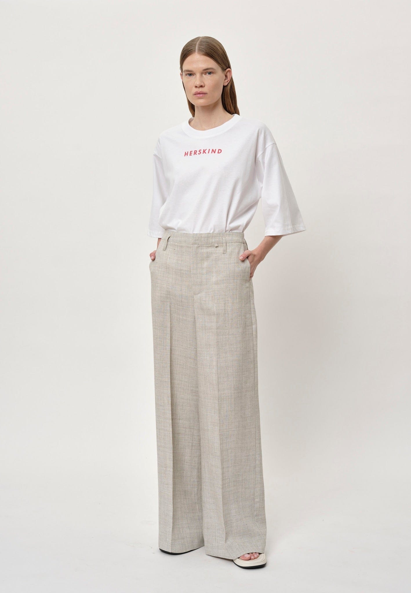 Poppy Pants - Sand made by HERSKIND
