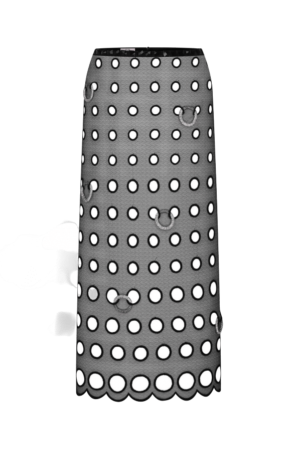 PIERCING SKIRT made by NUÉ