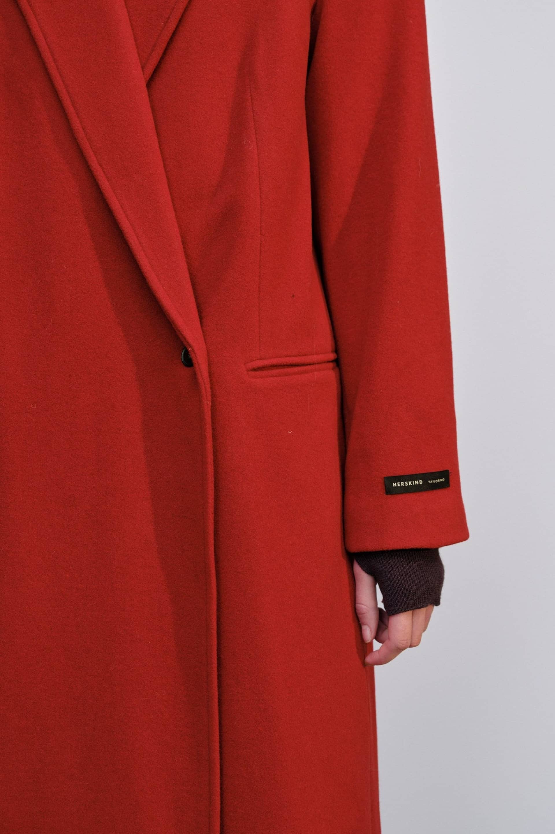 Drew Coat - Red made by HERSKIND